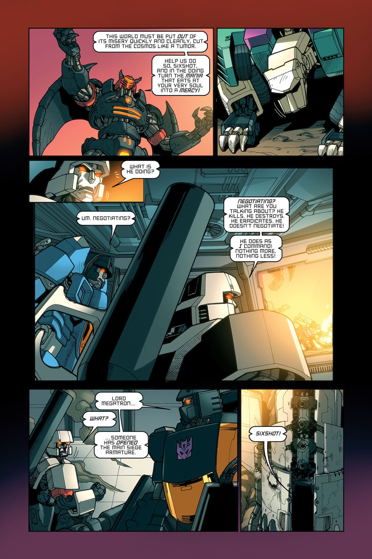 Read online The Transformers: Devastation comic -  Issue #5 - 21
