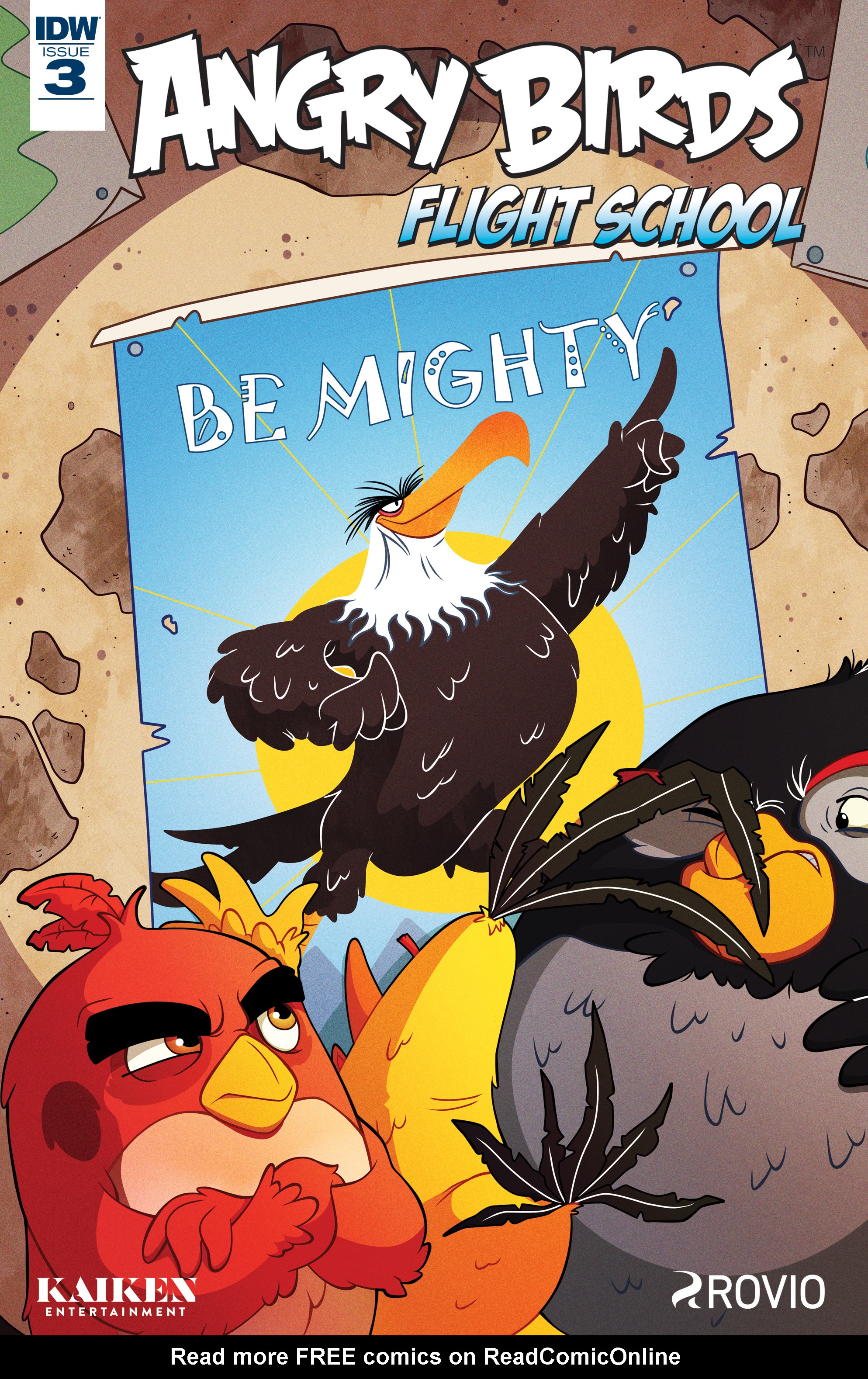 Read online Angry Birds: Flight School comic -  Issue #3 - 1