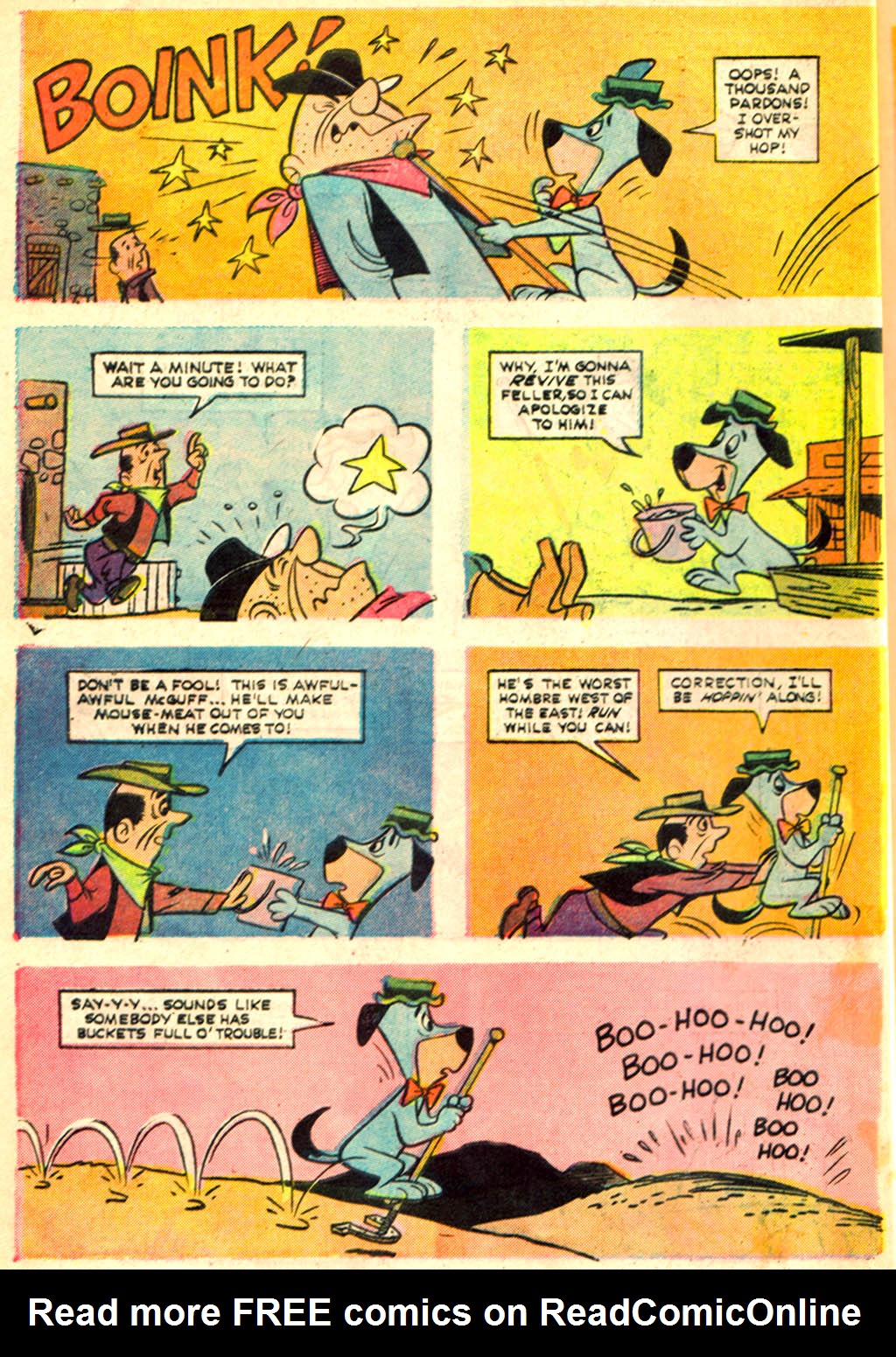 Read online Huckleberry Hound (1960) comic -  Issue #43 - 6