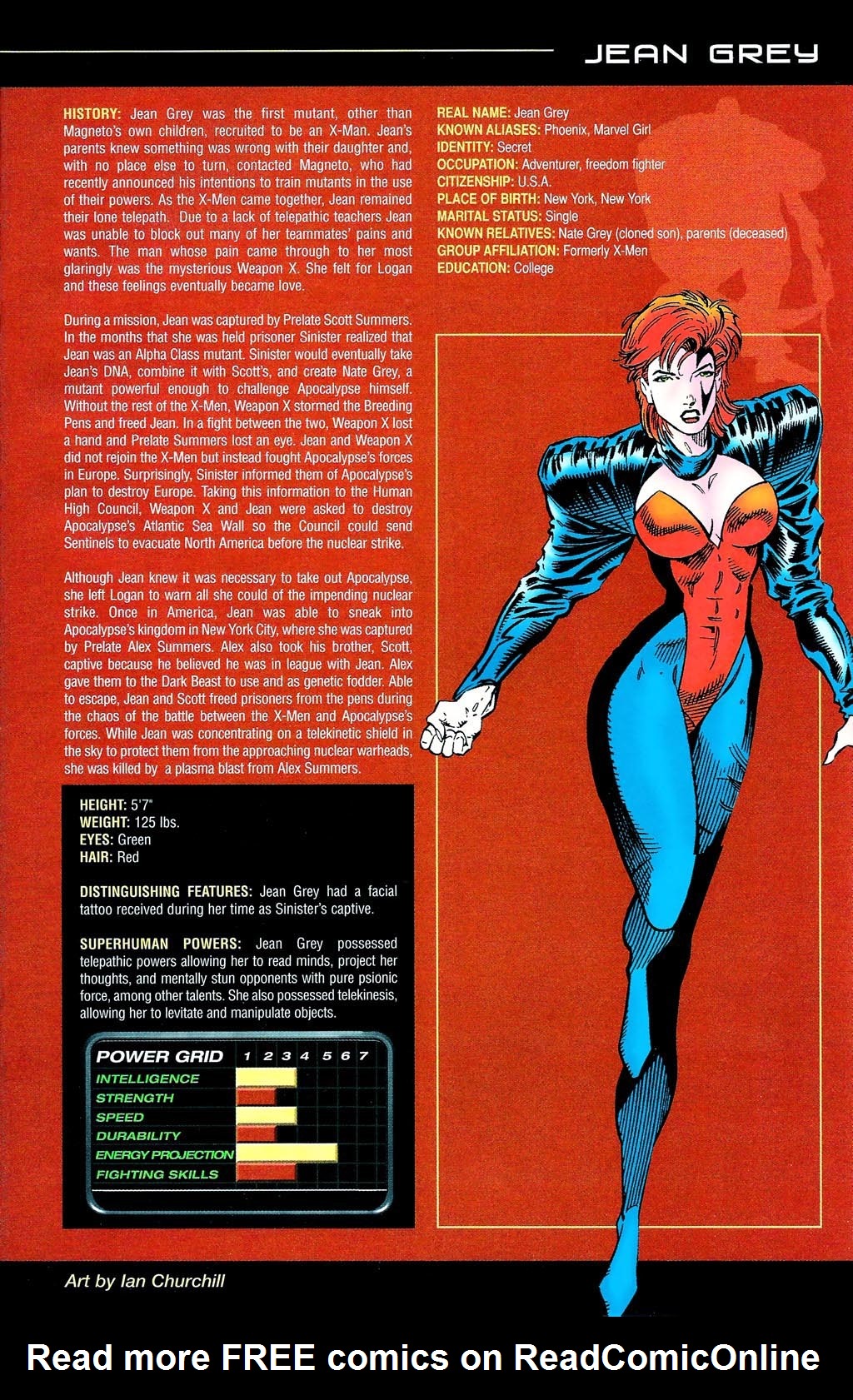 Read online Official Handbook of the Marvel Universe: X-Men Age of Apocalypse 2005 comic -  Issue # Full - 19