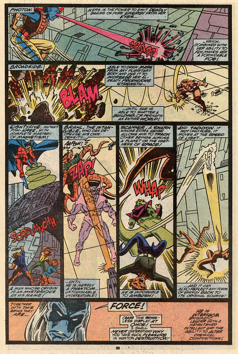 Read online Guardians of the Galaxy (1990) comic -  Issue #4 - 17