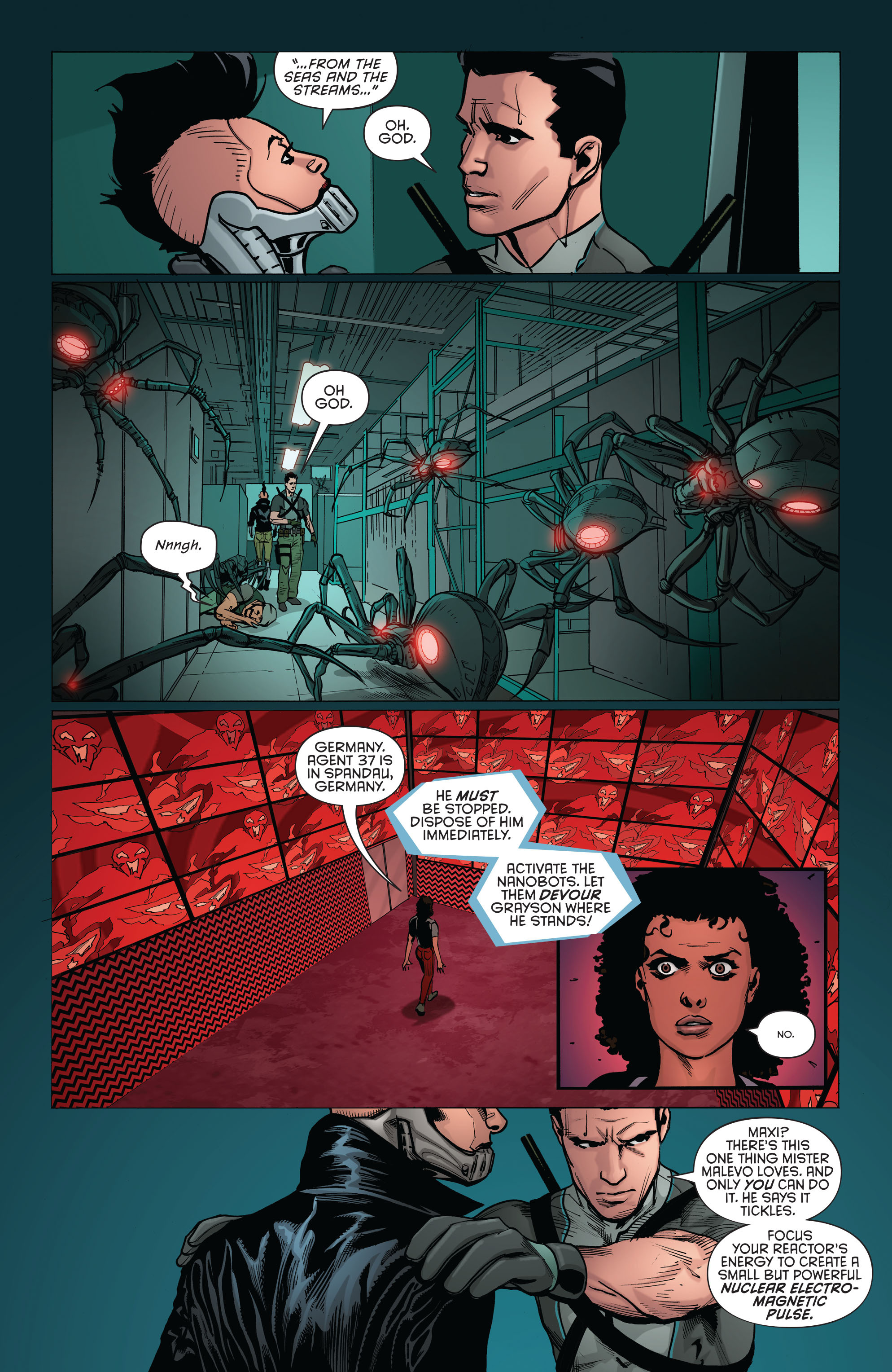 Read online Grayson comic -  Issue #14 - 21