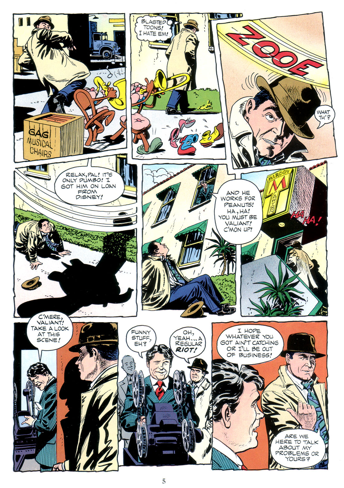 Marvel Graphic Novel issue 41 - Who Framed Roger Rabbit - Page 7