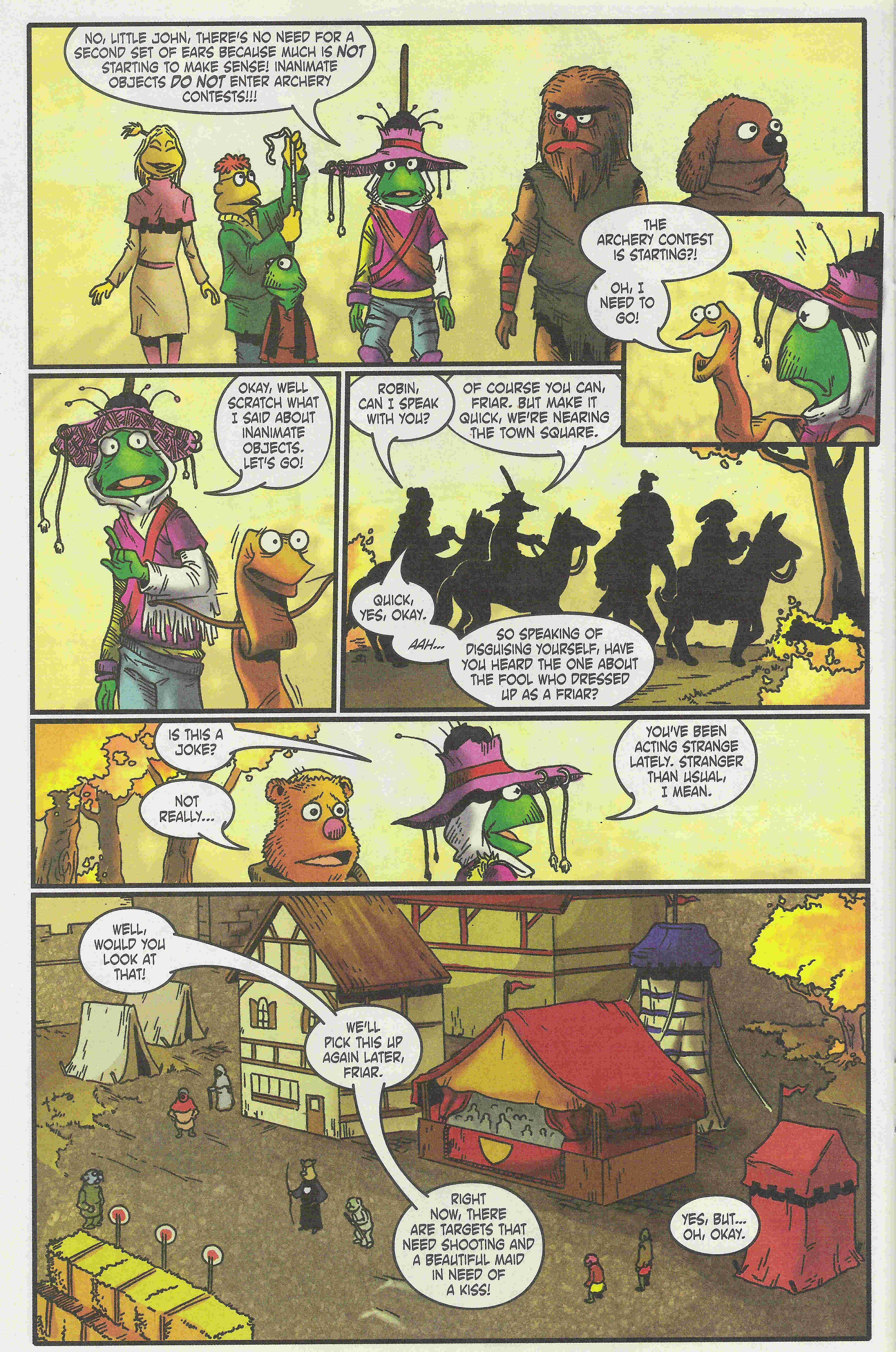 Read online Muppet Robin Hood comic -  Issue #3 - 19