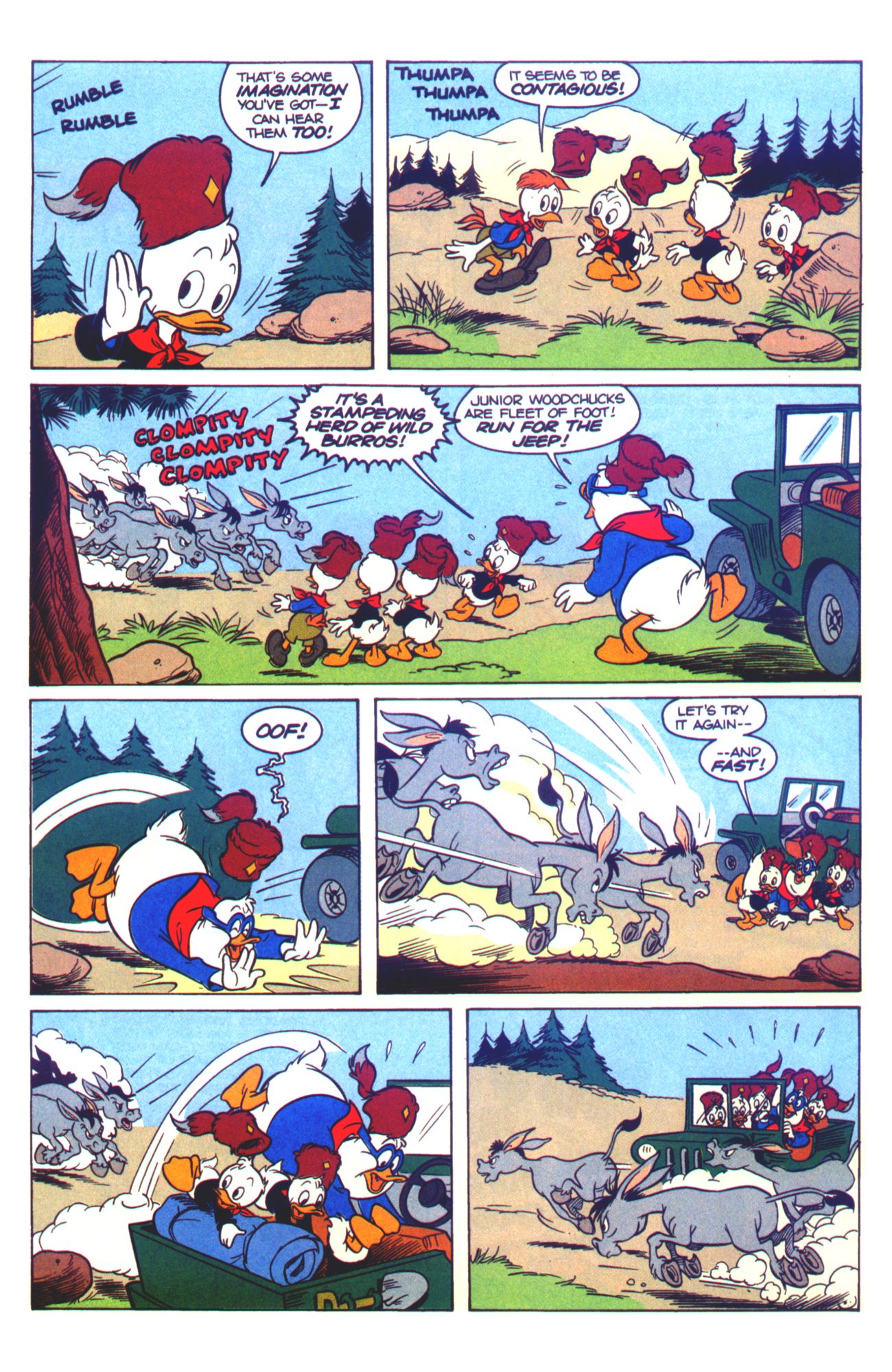 Read online Walt Disney's Junior Woodchucks Limited Series comic -  Issue #2 - 12