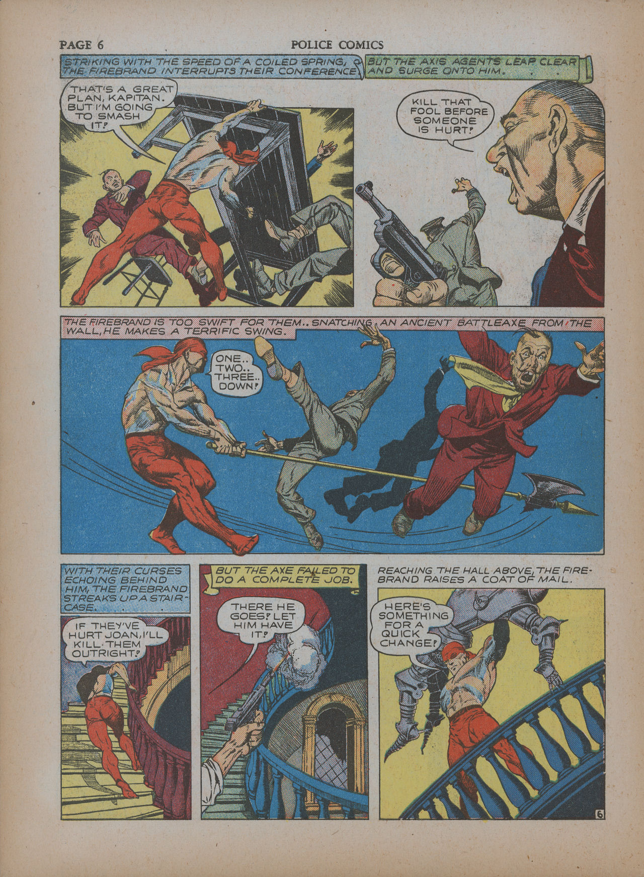Read online Police Comics comic -  Issue #5 - 10