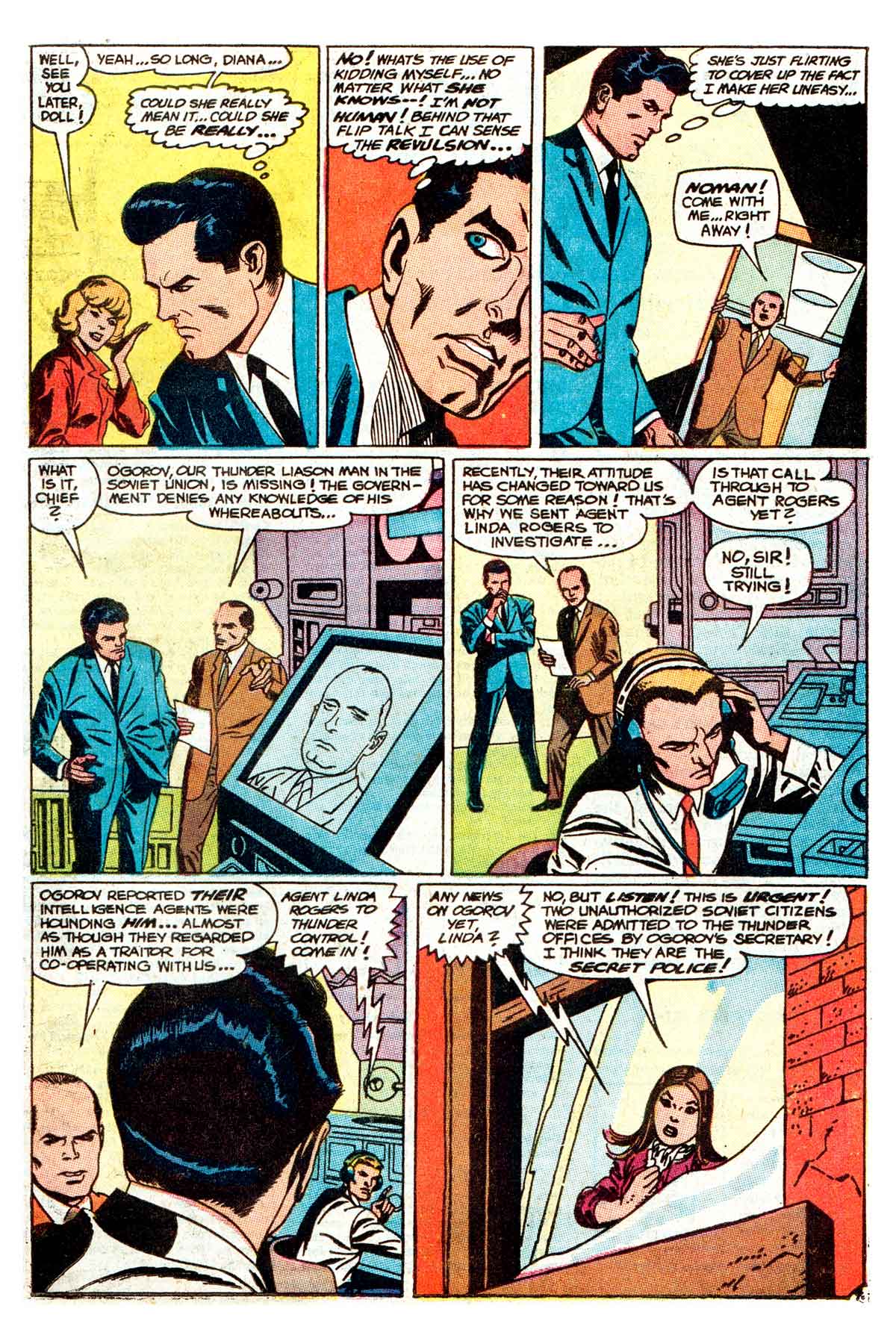 Read online T.H.U.N.D.E.R. Agents (1965) comic -  Issue #16 - 17