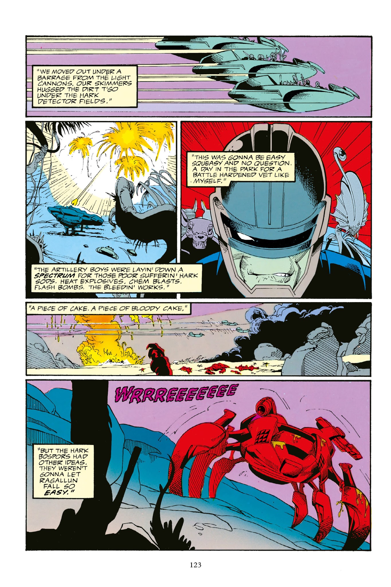 Read online Alien Legion: Dead and Buried comic -  Issue # TPB - 122
