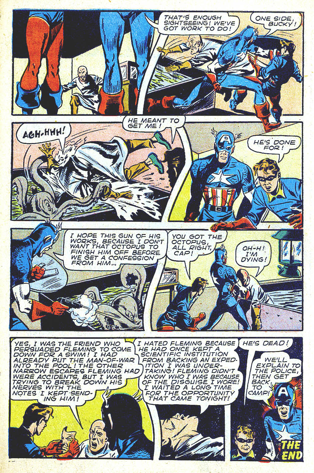 Read online Captain America Comics comic -  Issue #42 - 39