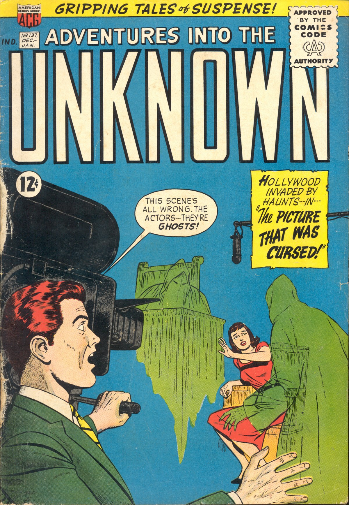 Read online Adventures Into The Unknown comic -  Issue #137 - 1