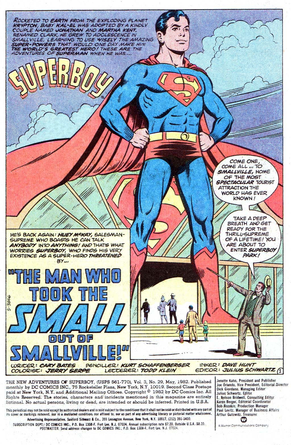 Read online The New Adventures of Superboy comic -  Issue #29 - 3