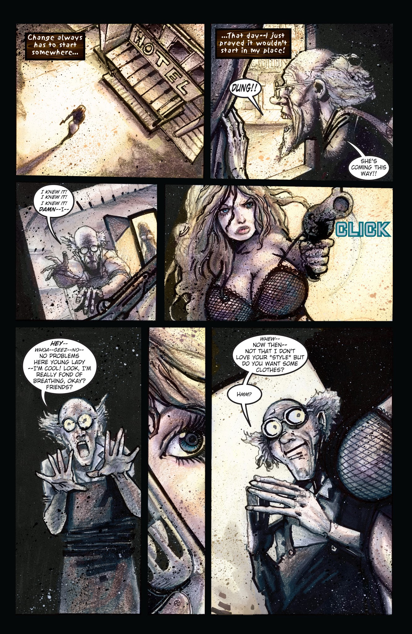 Read online Fistful of Blood comic -  Issue #1 - 10