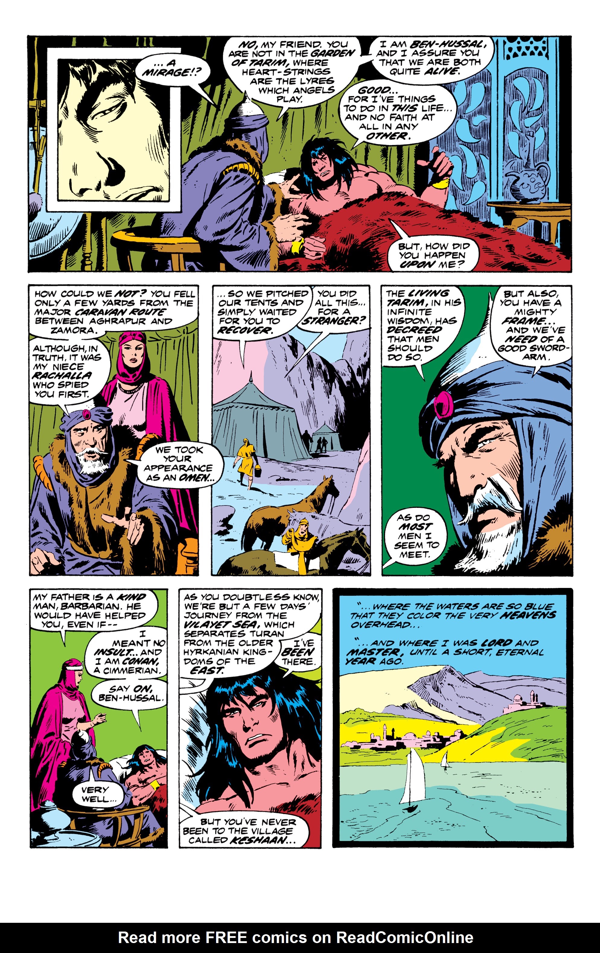 Read online Conan The Barbarian Epic Collection: The Original Marvel Years - The Curse Of The Golden Skull comic -  Issue # TPB (Part 3) - 53