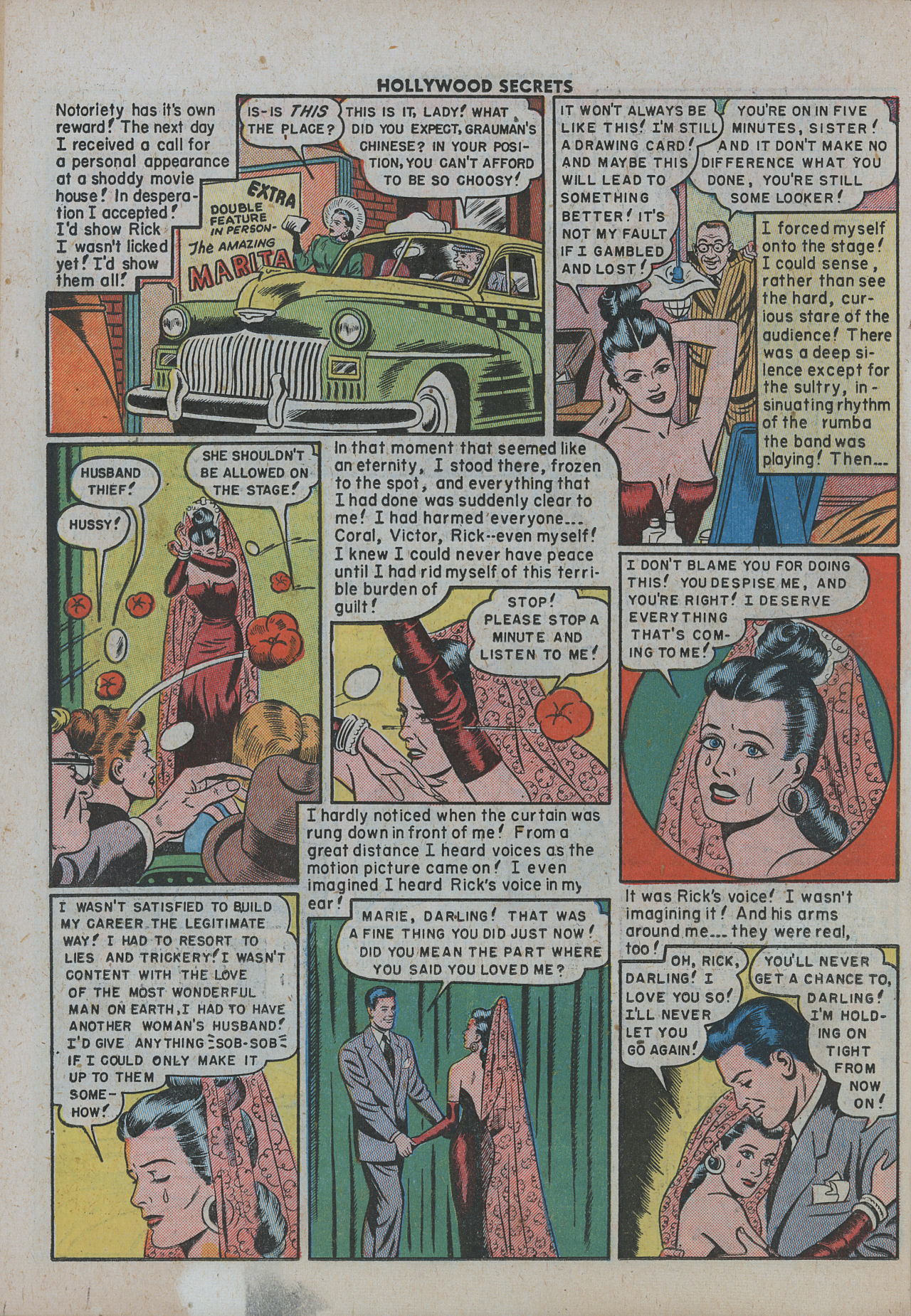 Read online Hollywood Secrets comic -  Issue #6 - 35