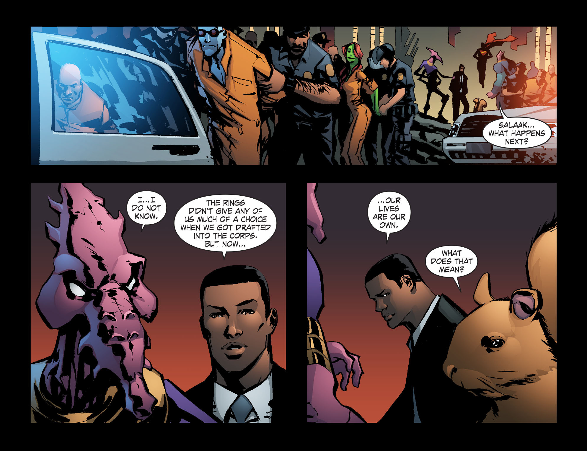 Read online Smallville: Lantern [I] comic -  Issue #12 - 13