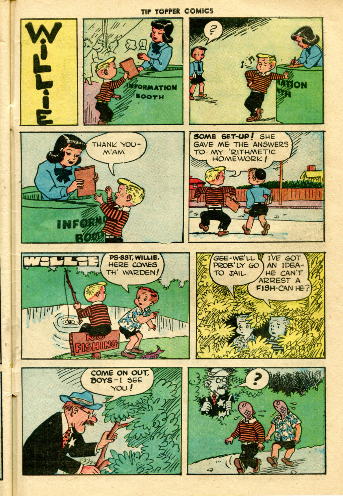 Read online Tip Topper Comics comic -  Issue #2 - 47