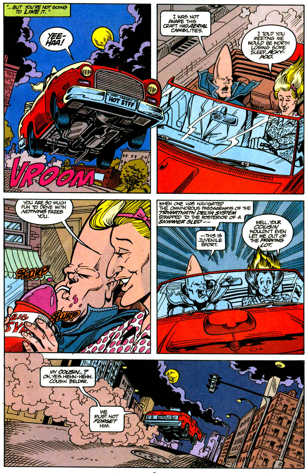 Read online Coneheads comic -  Issue #4 - 4