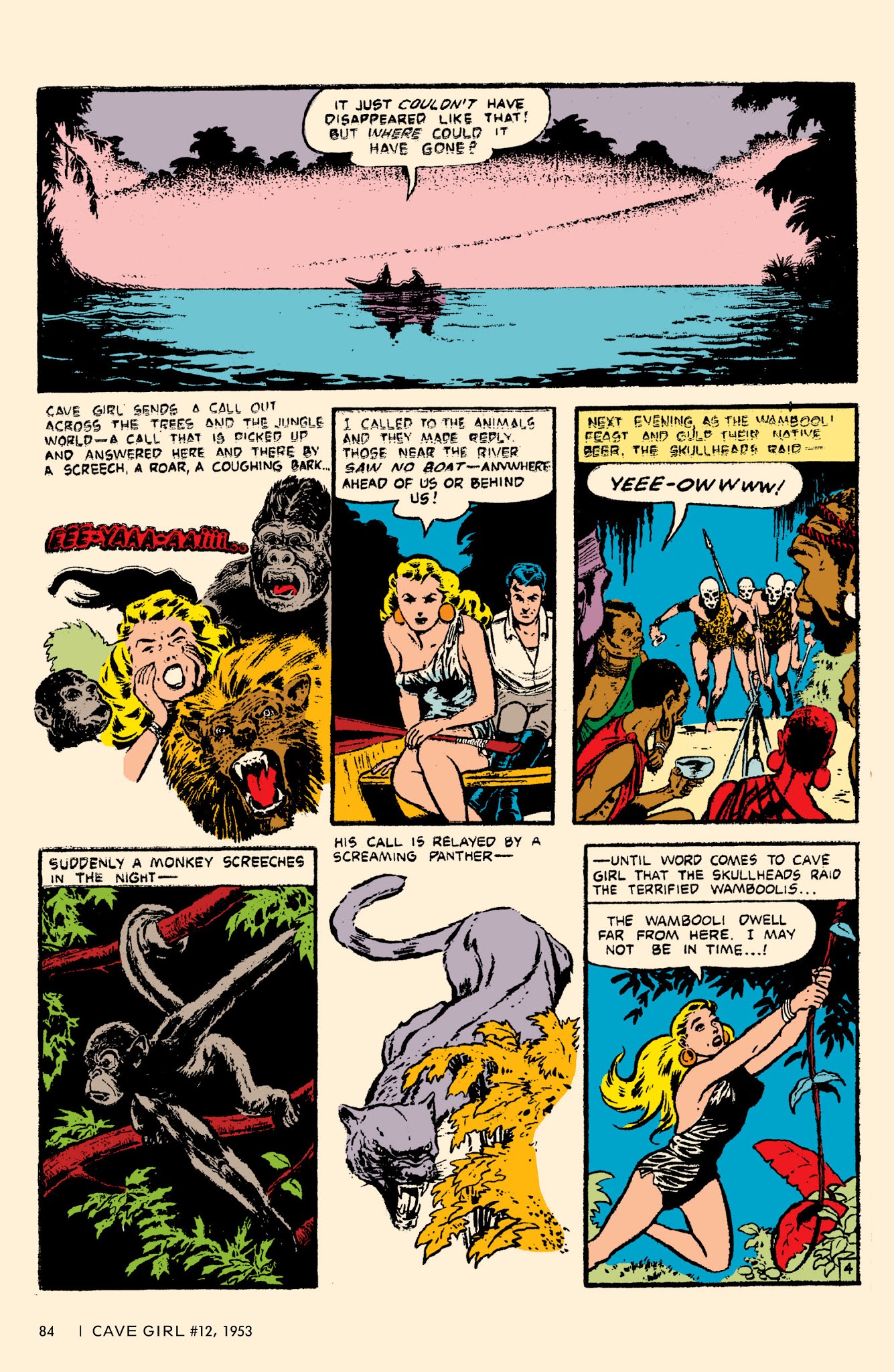 Read online Bob Powell's Complete Cave Girl comic -  Issue # TPB (Part 1) - 85