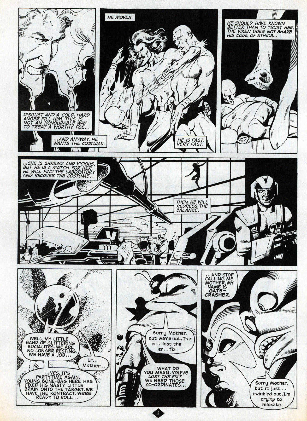 Read online Captain Britain (1985) comic -  Issue #3 - 8