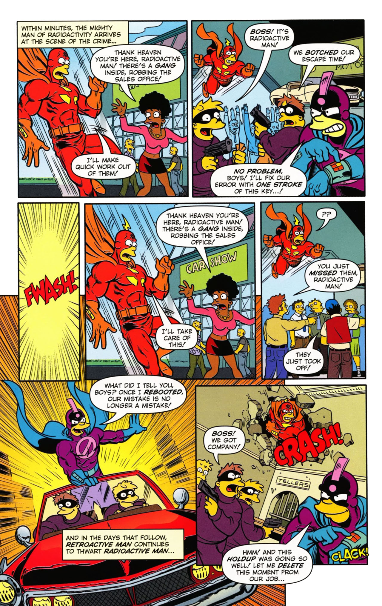 Read online Bongo Comics Presents Simpsons Super Spectacular comic -  Issue #10 - 22