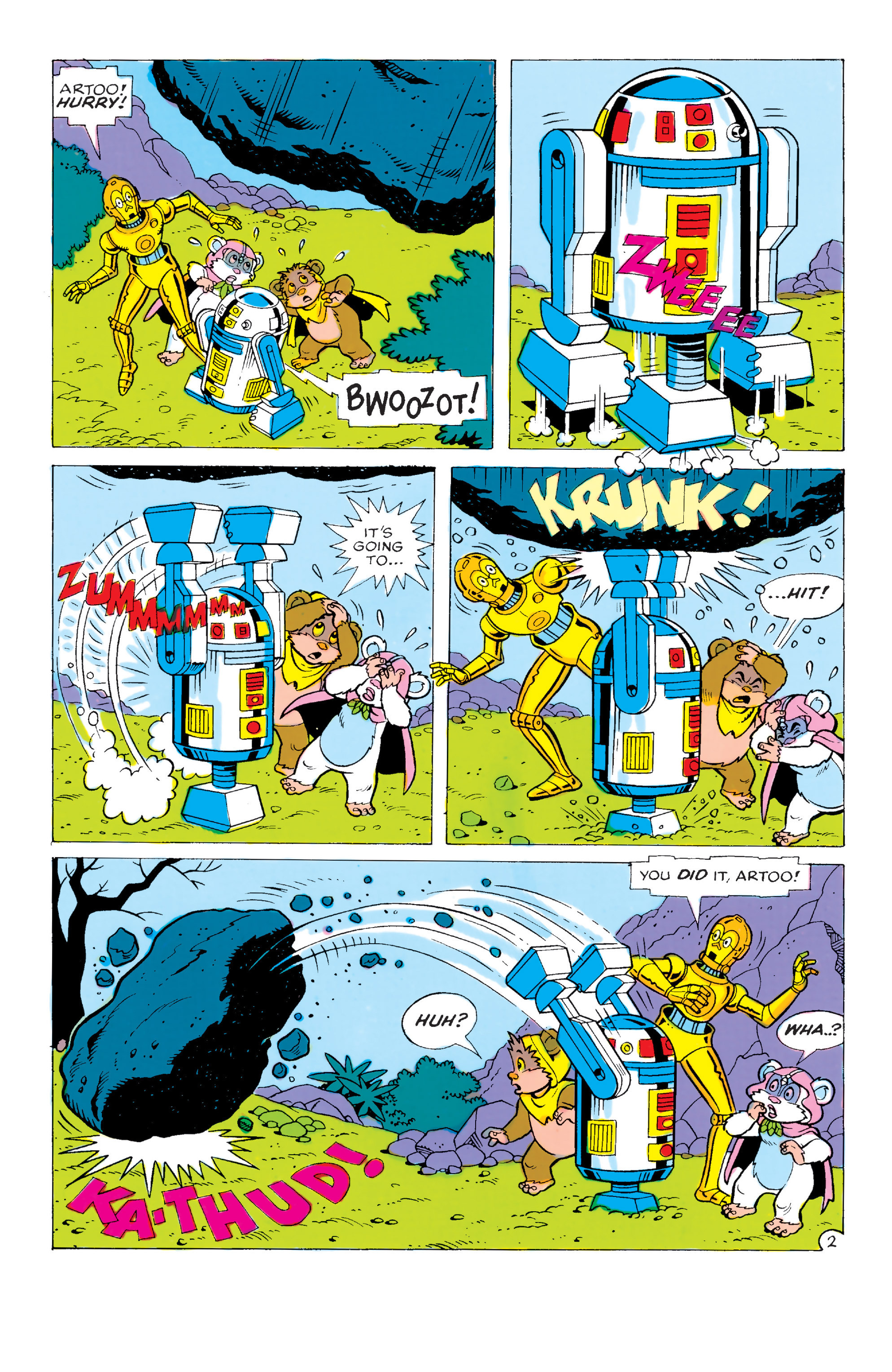 Read online Ewoks comic -  Issue #10 - 3