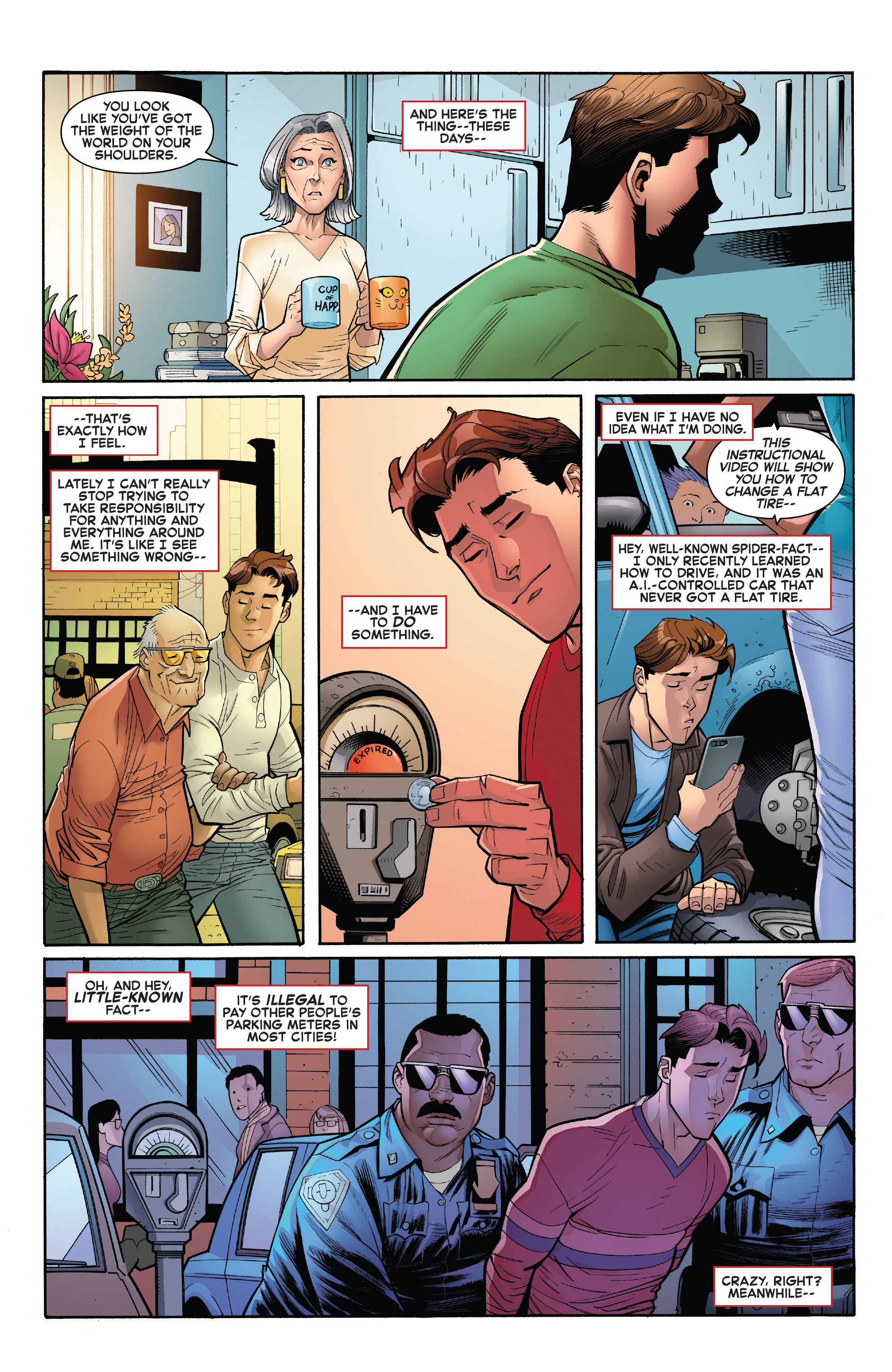 Read online Amazing Spider-Man by Nick Spencer: Back To Basics comic -  Issue # TPB - 106