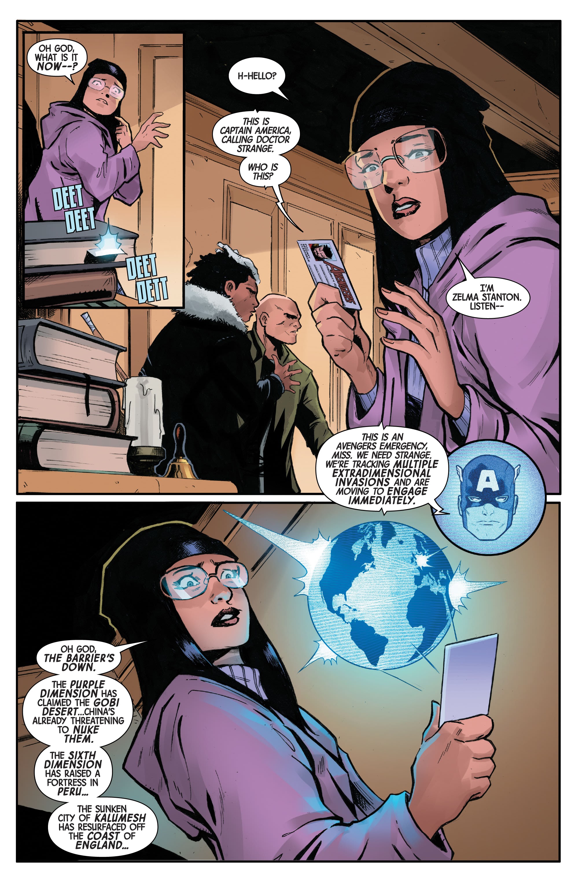 Read online Death of Doctor Strange comic -  Issue #1 - 32