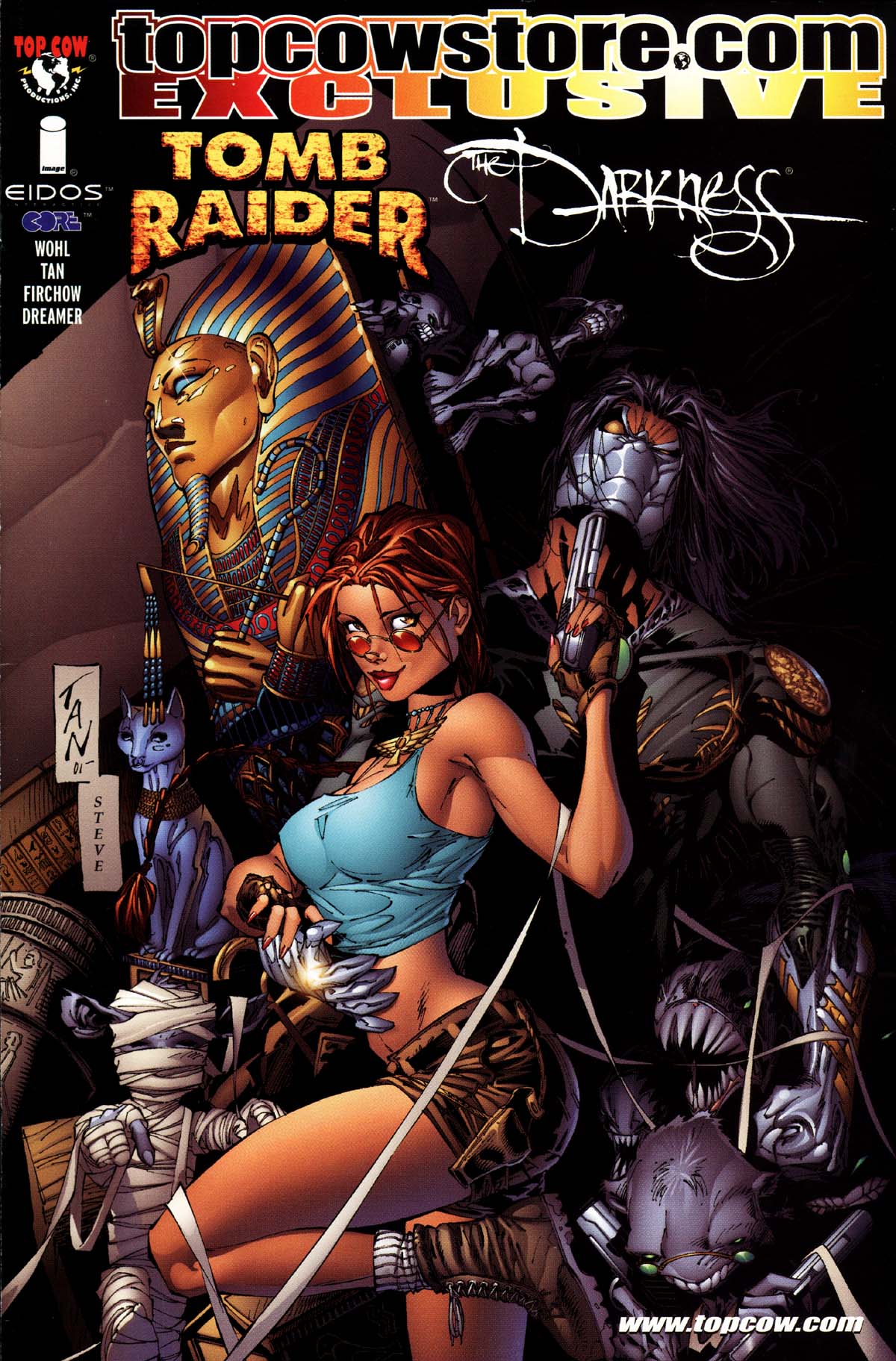 Read online Tomb Raider/The Darkness Special comic -  Issue # Full - 1