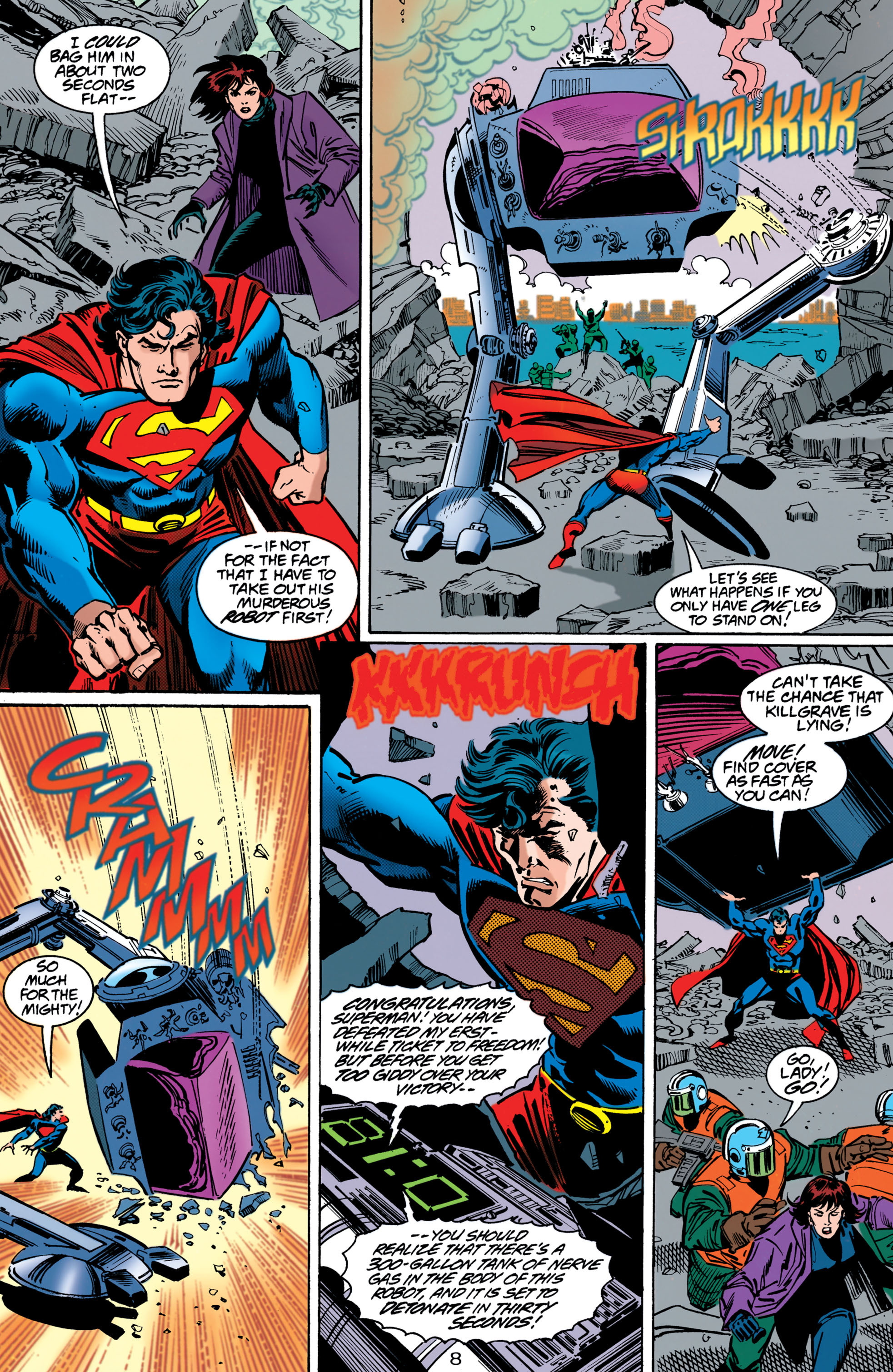 Read online Superman (1987) comic -  Issue #112 - 8