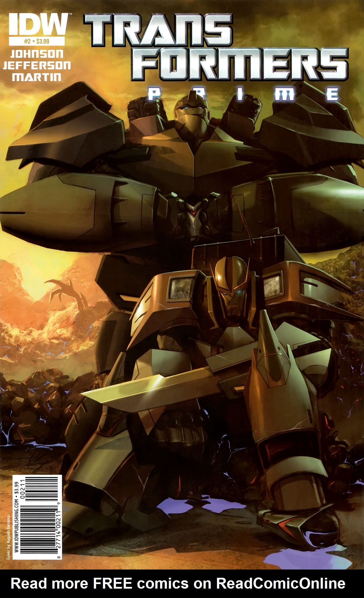 Read online The Transformers: Prime comic -  Issue #2 - 1
