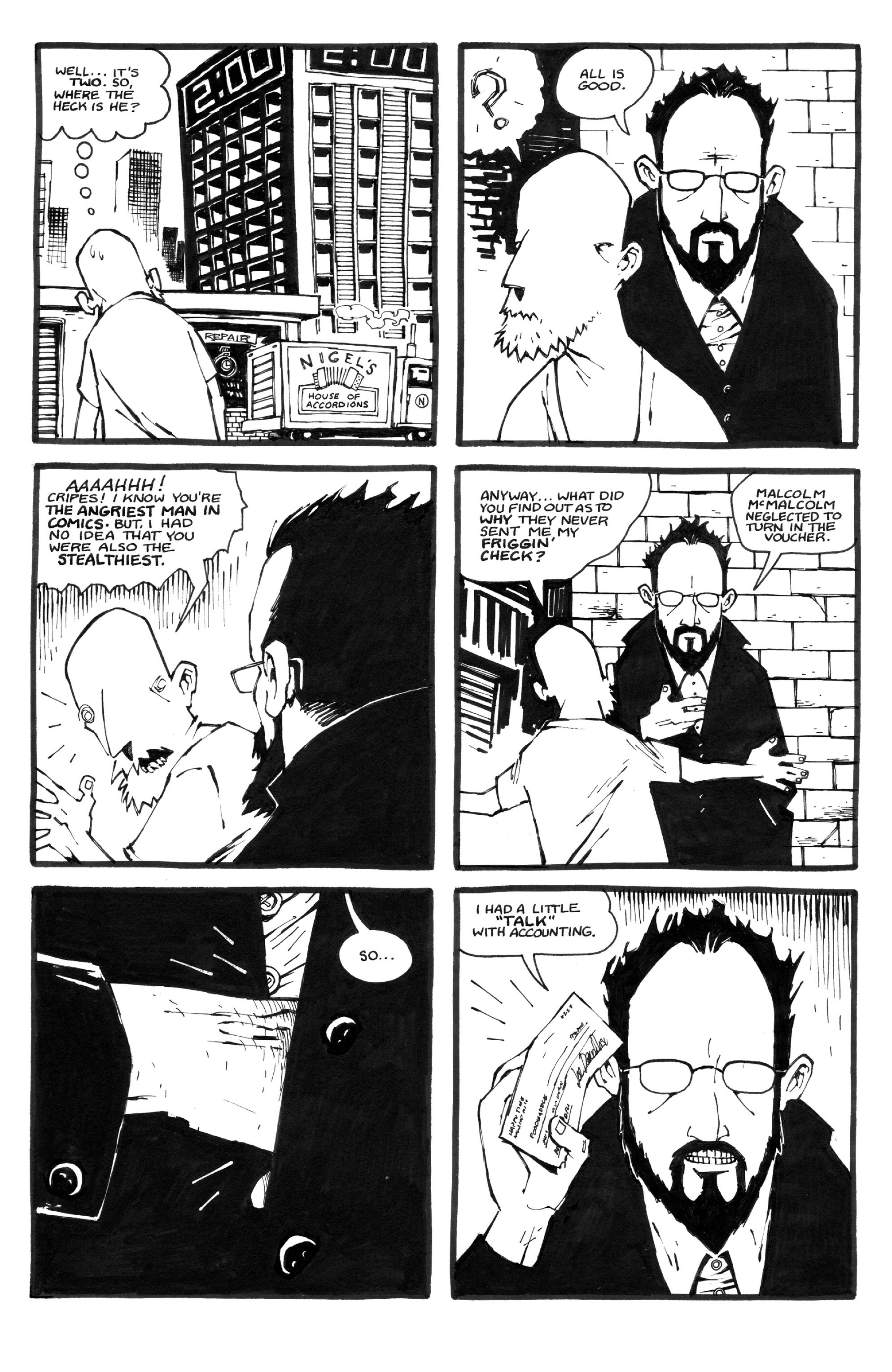 Read online Pencil Head comic -  Issue #3 - 13