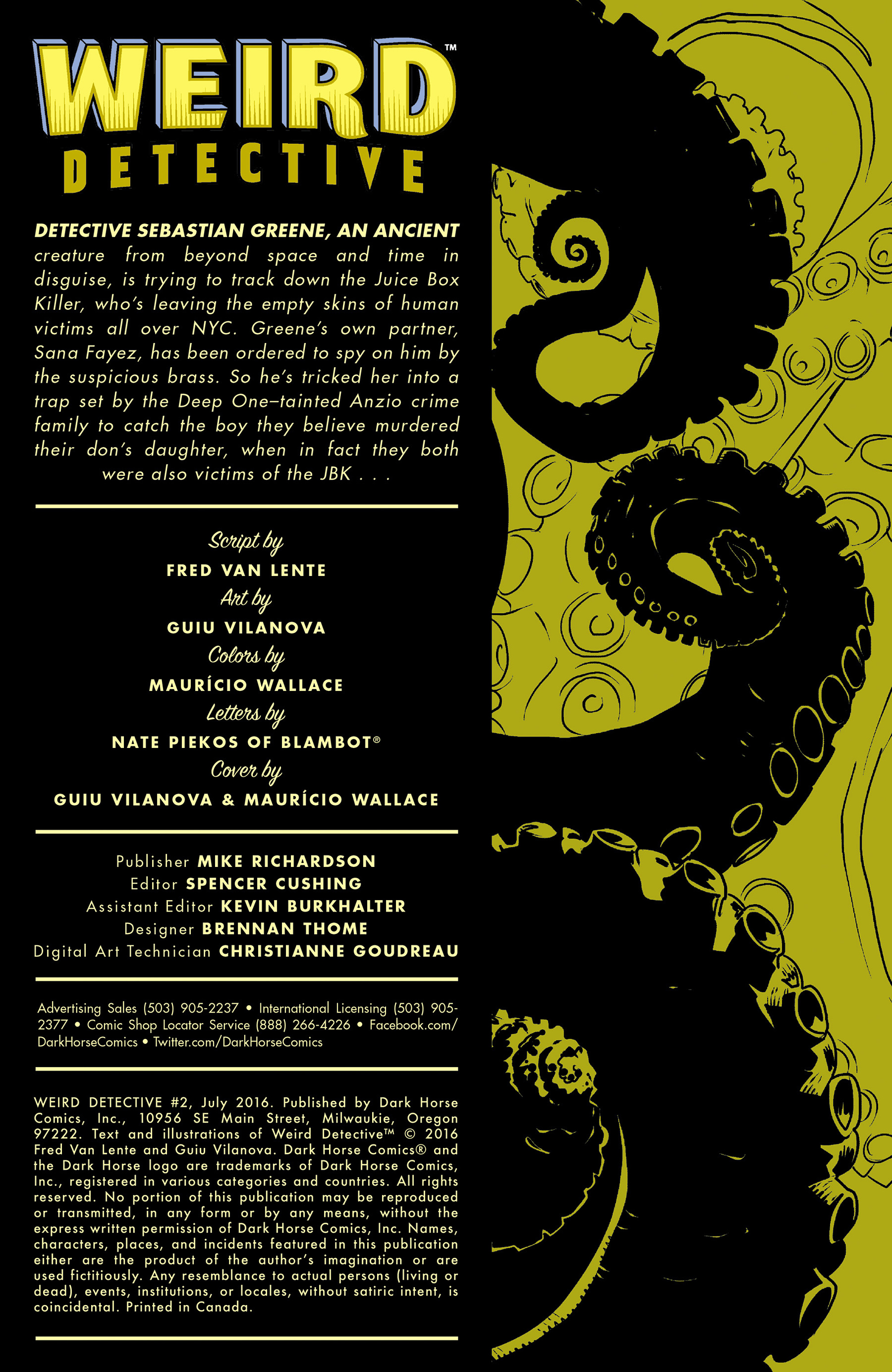 Read online Weird Detective comic -  Issue #2 - 2