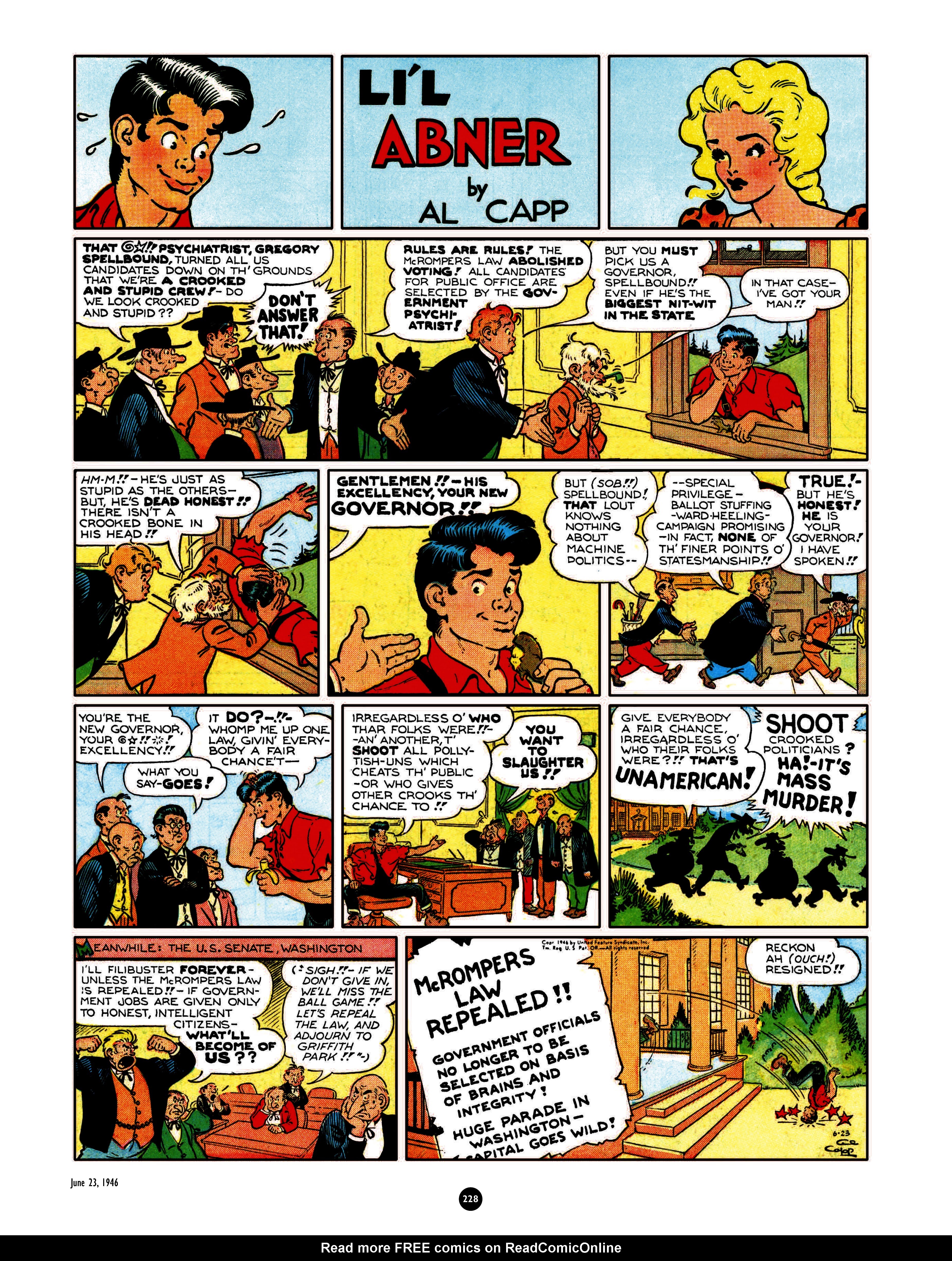 Read online Al Capp's Li'l Abner Complete Daily & Color Sunday Comics comic -  Issue # TPB 6 (Part 3) - 29