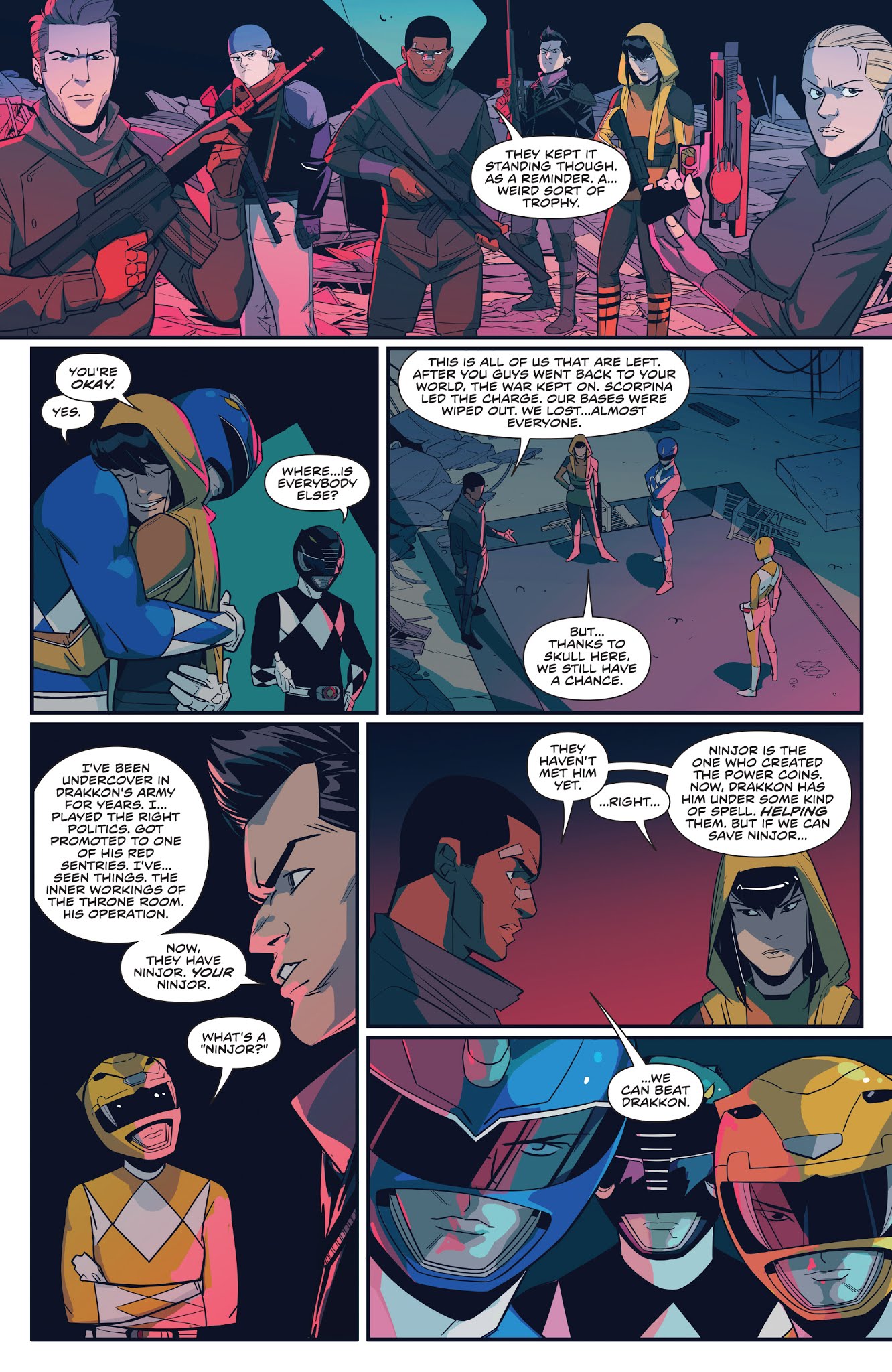 Read online Mighty Morphin Power Rangers comic -  Issue #27 - 17