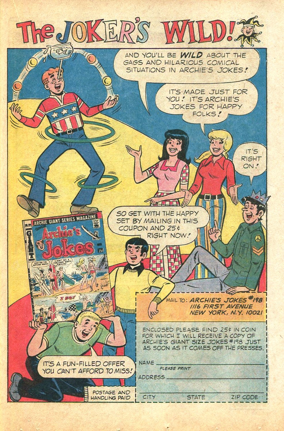 Read online Life With Archie (1958) comic -  Issue #124 - 21