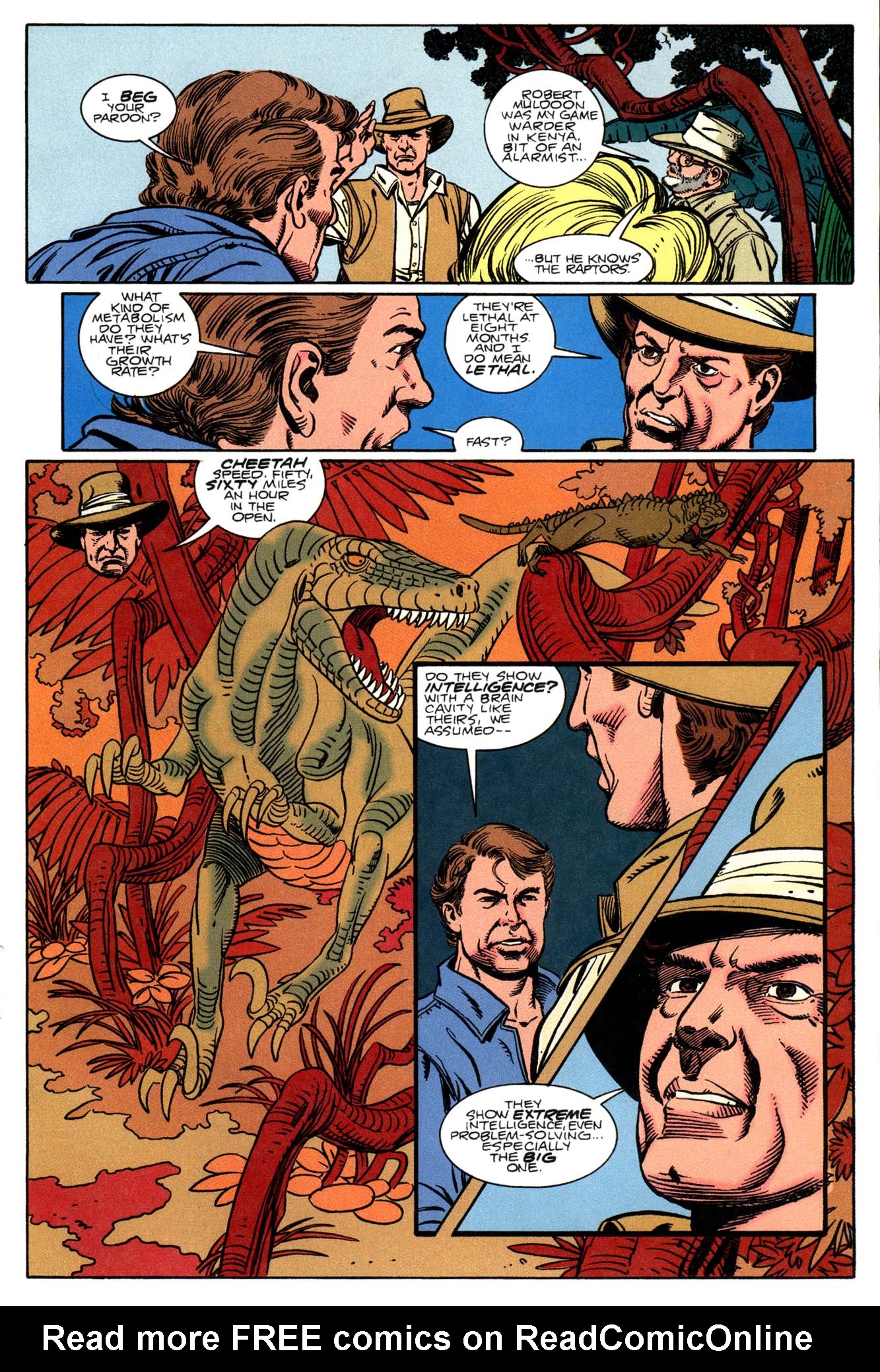 Read online Jurassic Park (1993) comic -  Issue #2 - 18