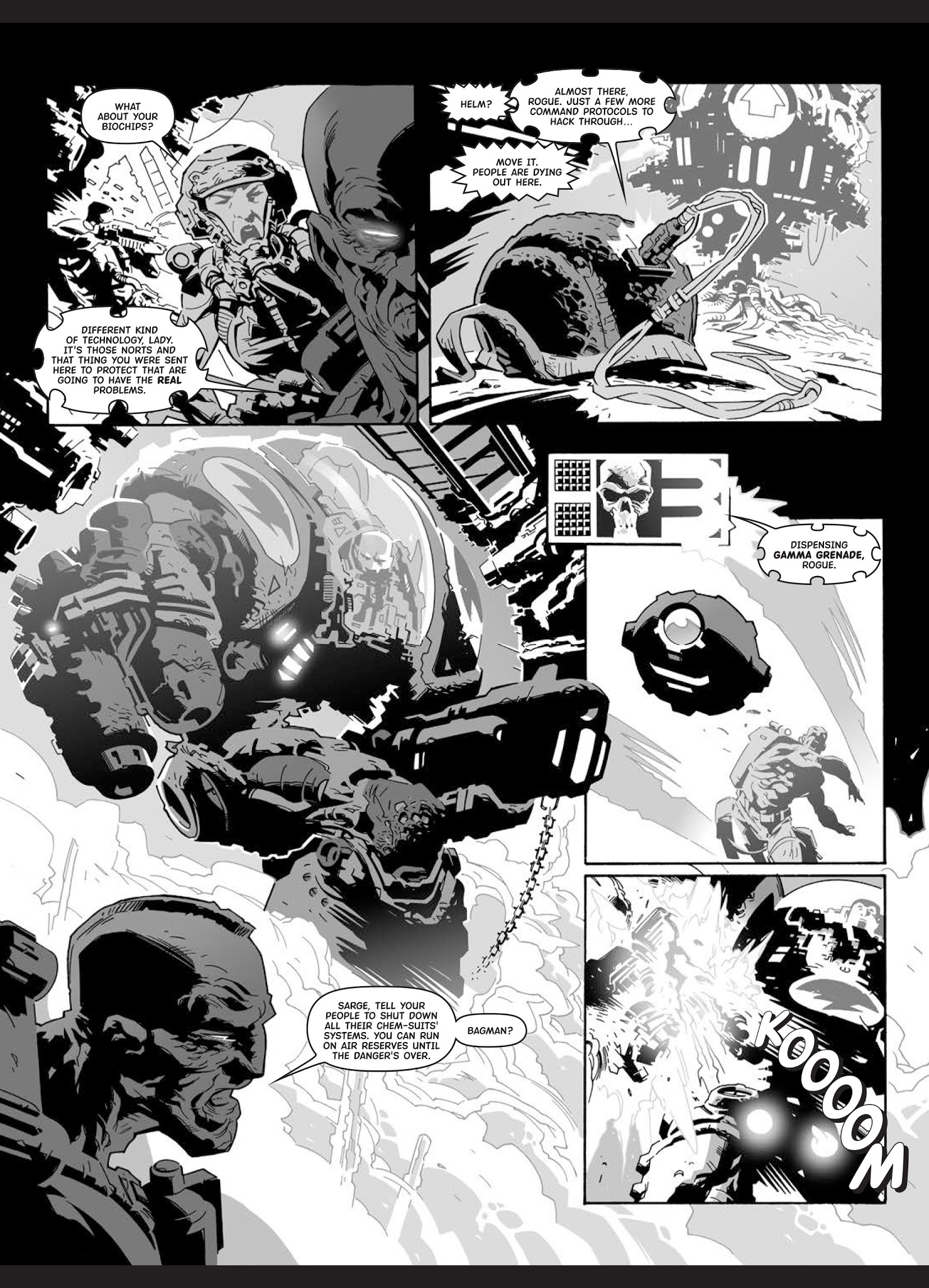 Read online Rogue Trooper: Tales of Nu-Earth comic -  Issue # TPB 4 - 213