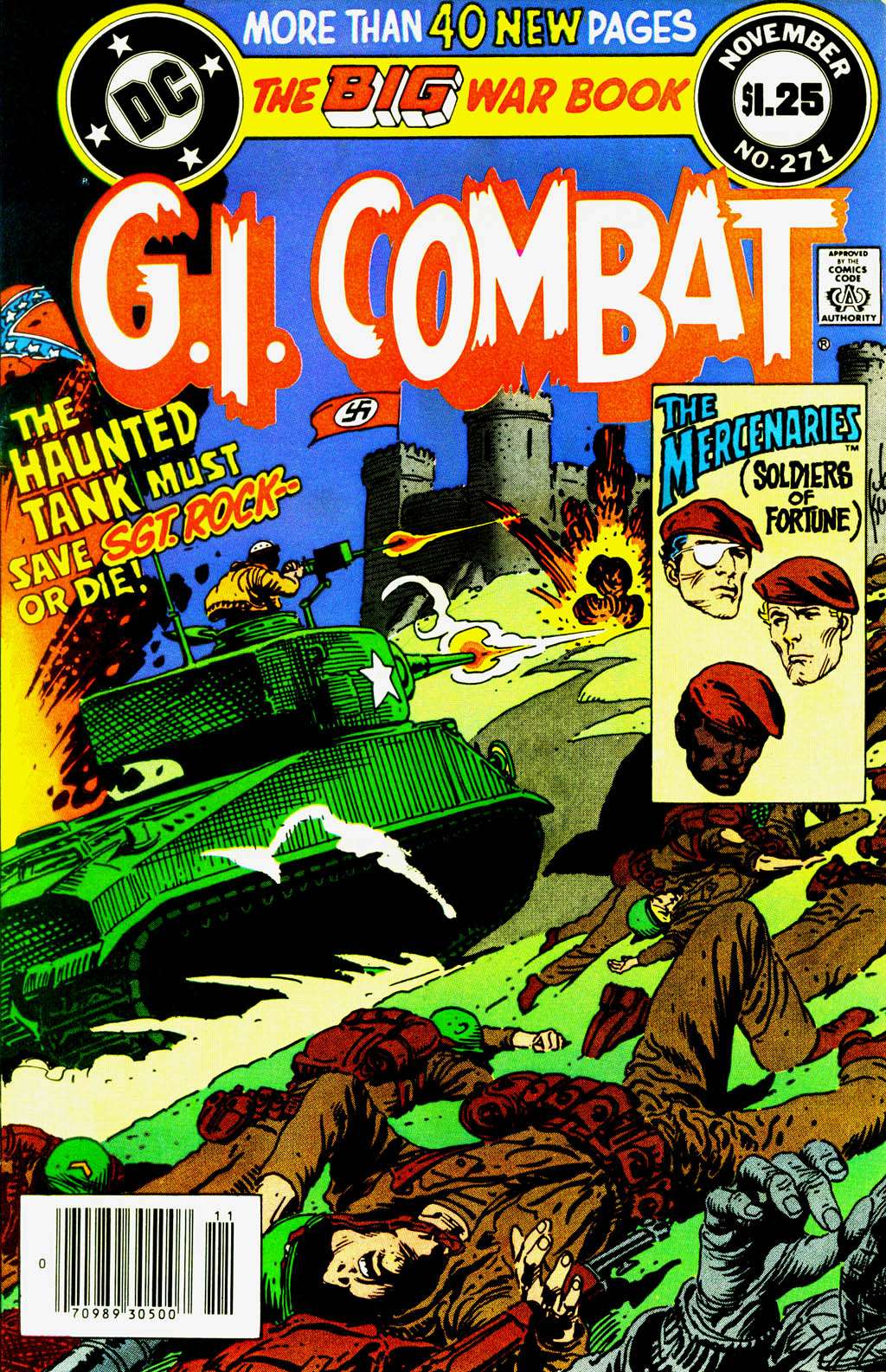 Read online G.I. Combat (1952) comic -  Issue #271 - 1