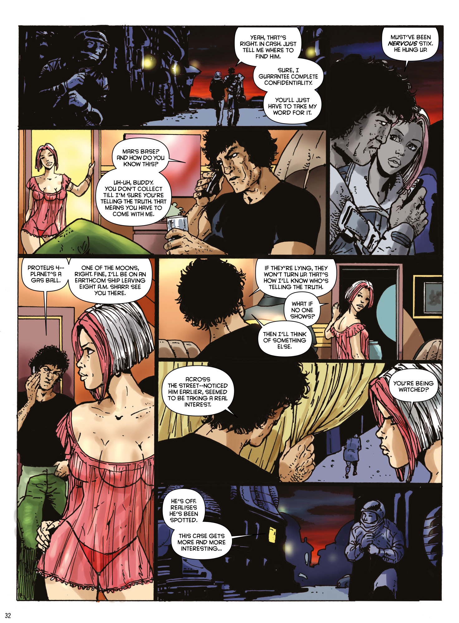 Read online Strontium Dog: Repo Men comic -  Issue # TPB - 34