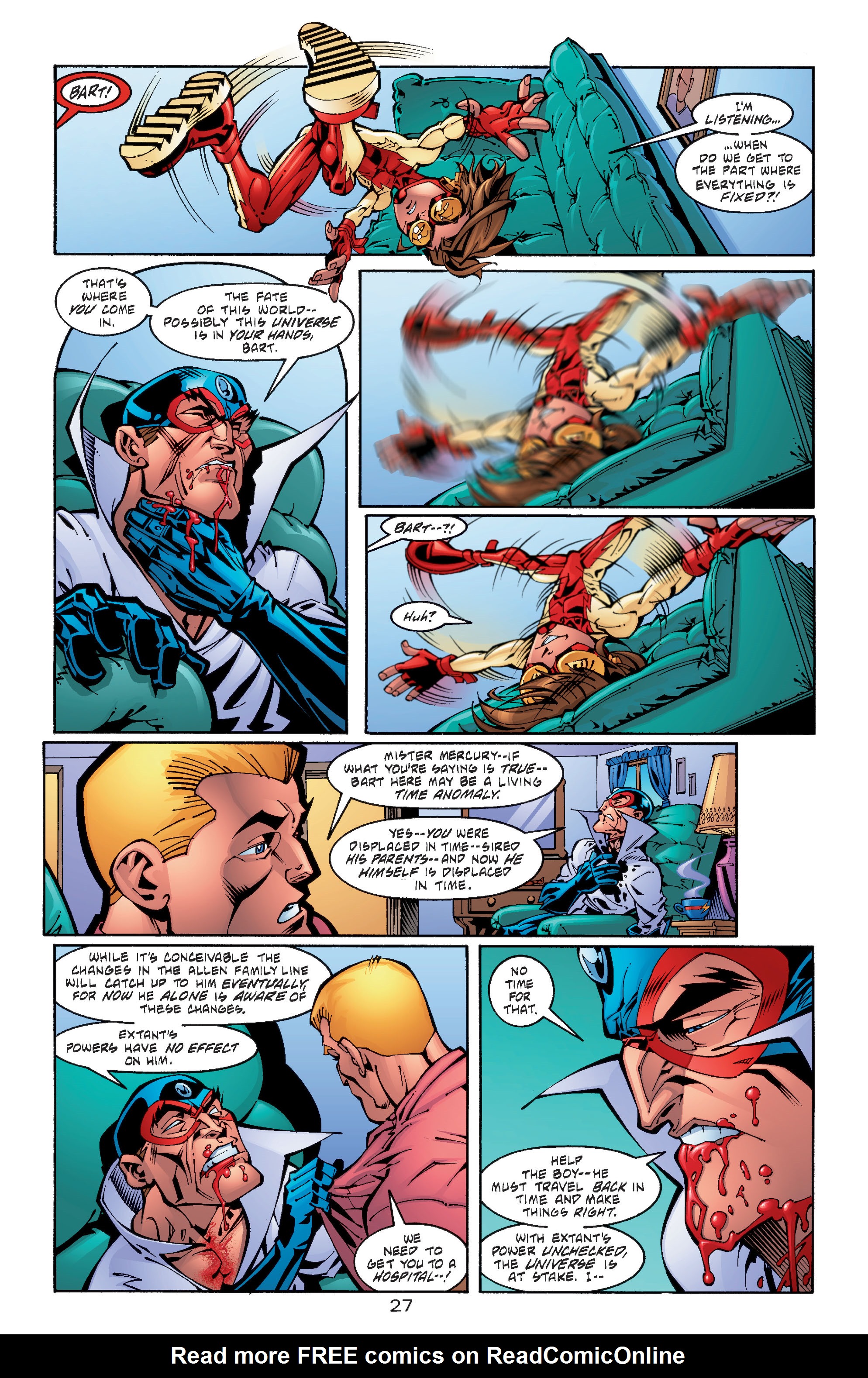 Read online Impulse: Bart Saves the Universe comic -  Issue # Full - 27