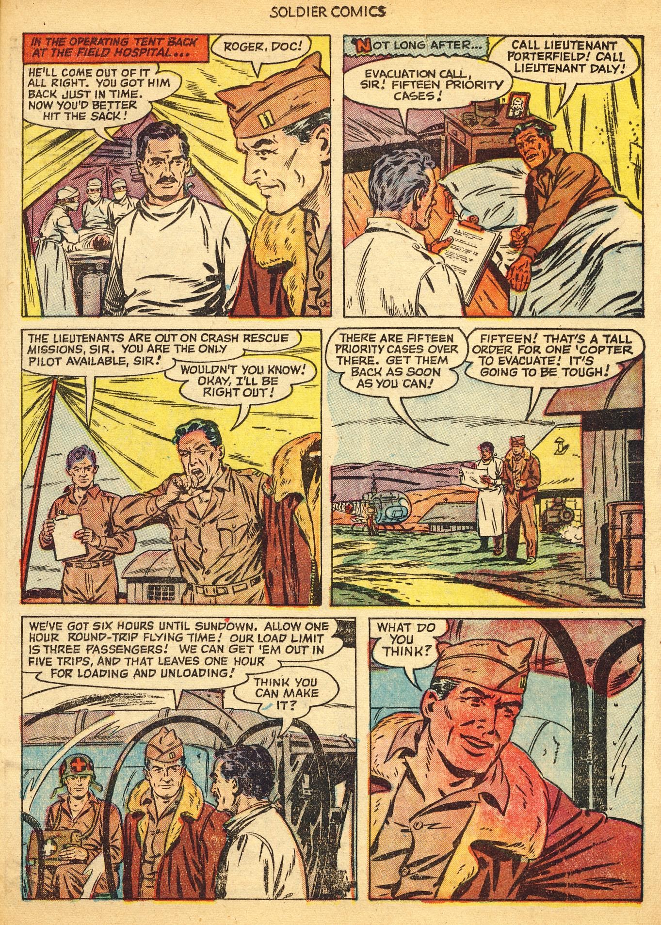 Read online Soldier Comics comic -  Issue #1 - 22