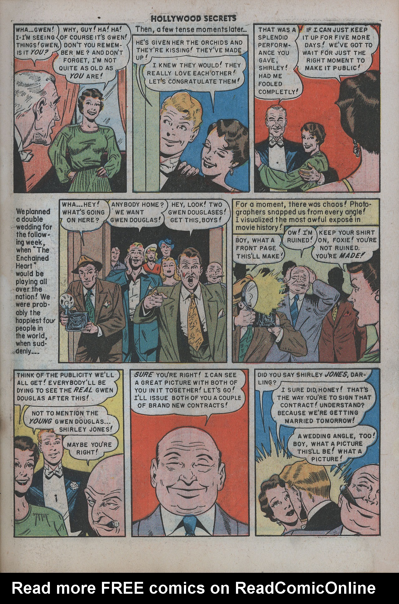 Read online Hollywood Secrets comic -  Issue #6 - 11