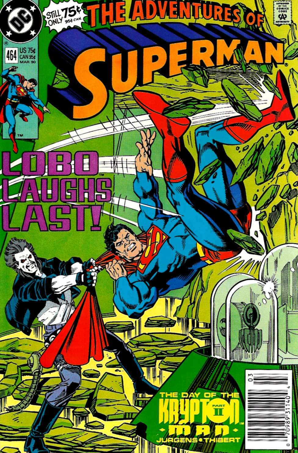 Read online Adventures of Superman (1987) comic -  Issue #464 - 1
