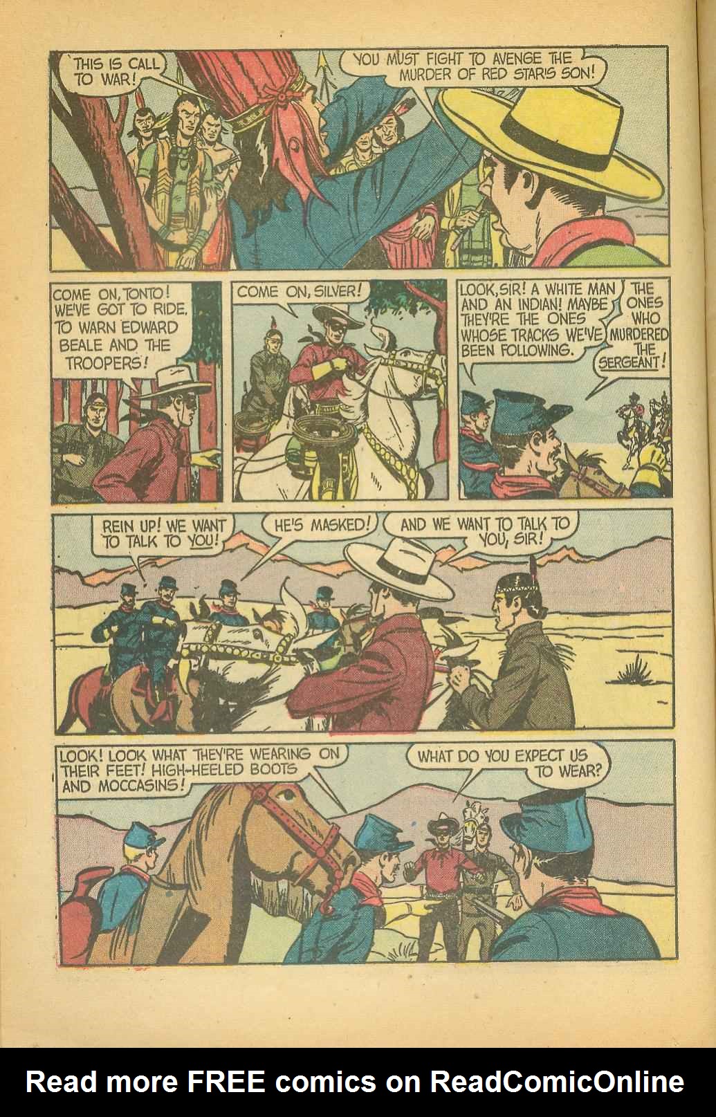 Read online The Lone Ranger (1948) comic -  Issue #24 - 18