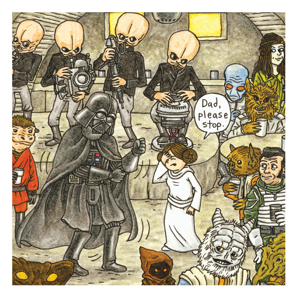 Read online Star Wars: Vader's Little Princess comic -  Issue # TPB - 30
