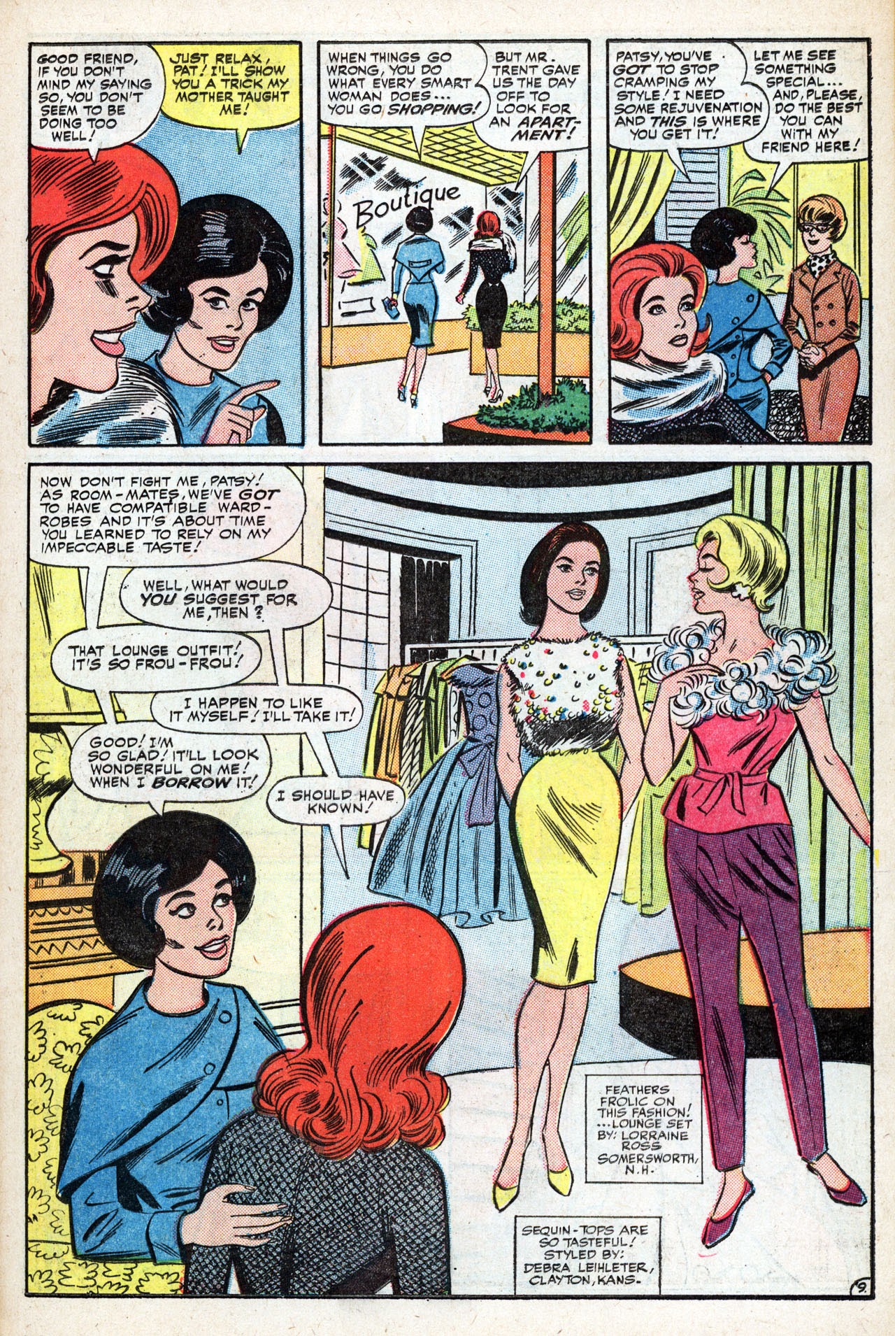 Read online Patsy and Hedy comic -  Issue #100 - 15
