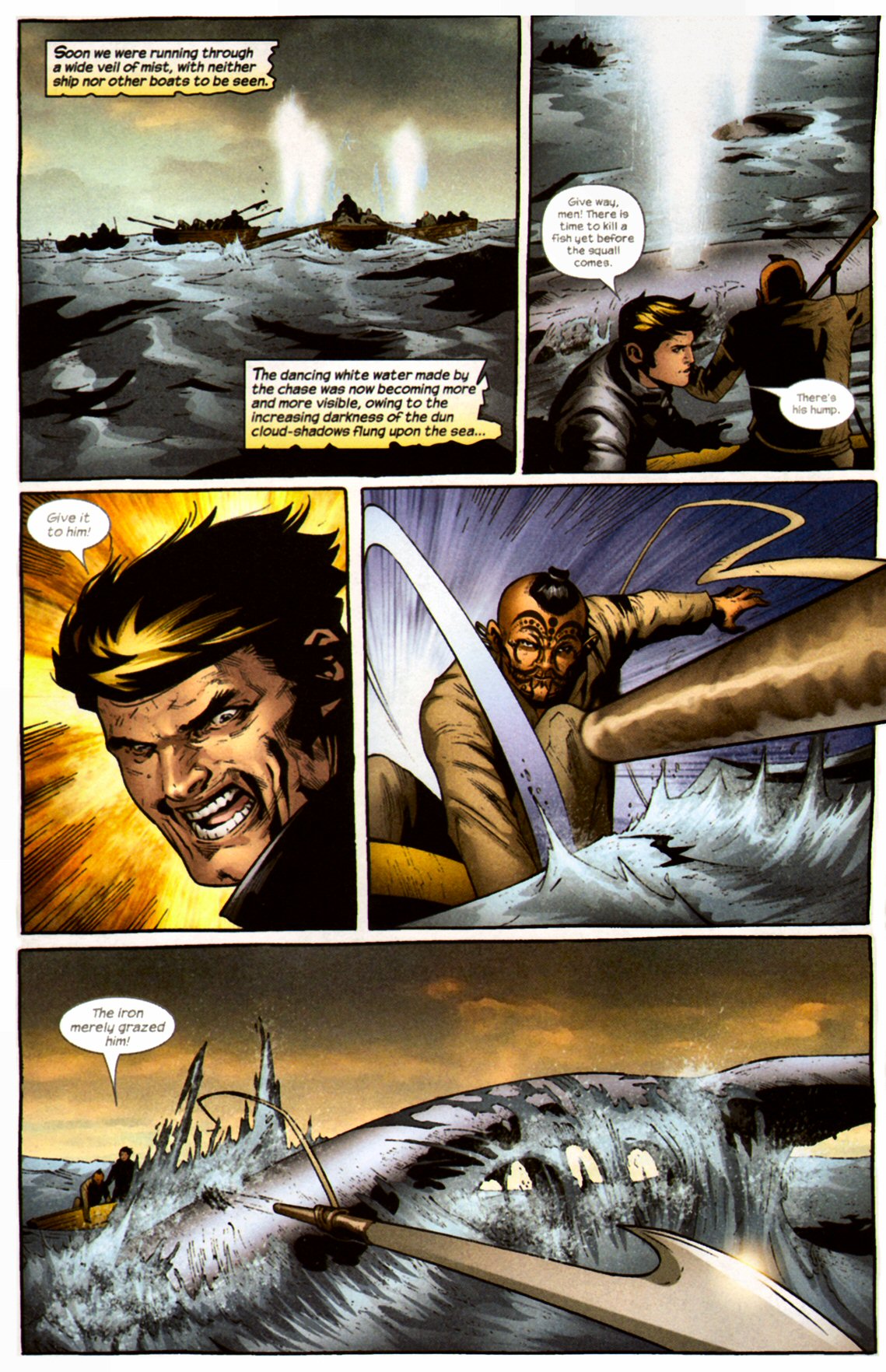 Read online Marvel Illustrated: Moby Dick comic -  Issue # TPB - 47
