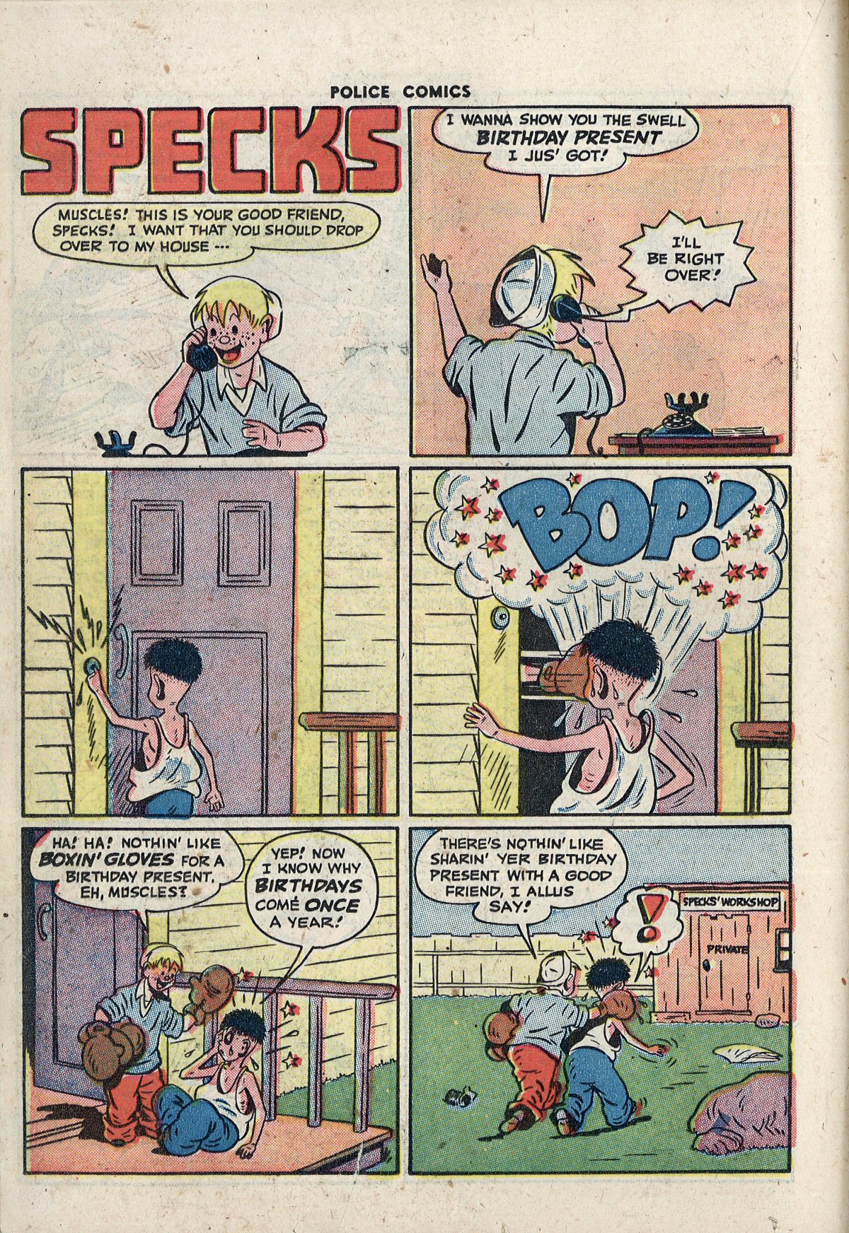 Read online Police Comics comic -  Issue #70 - 24
