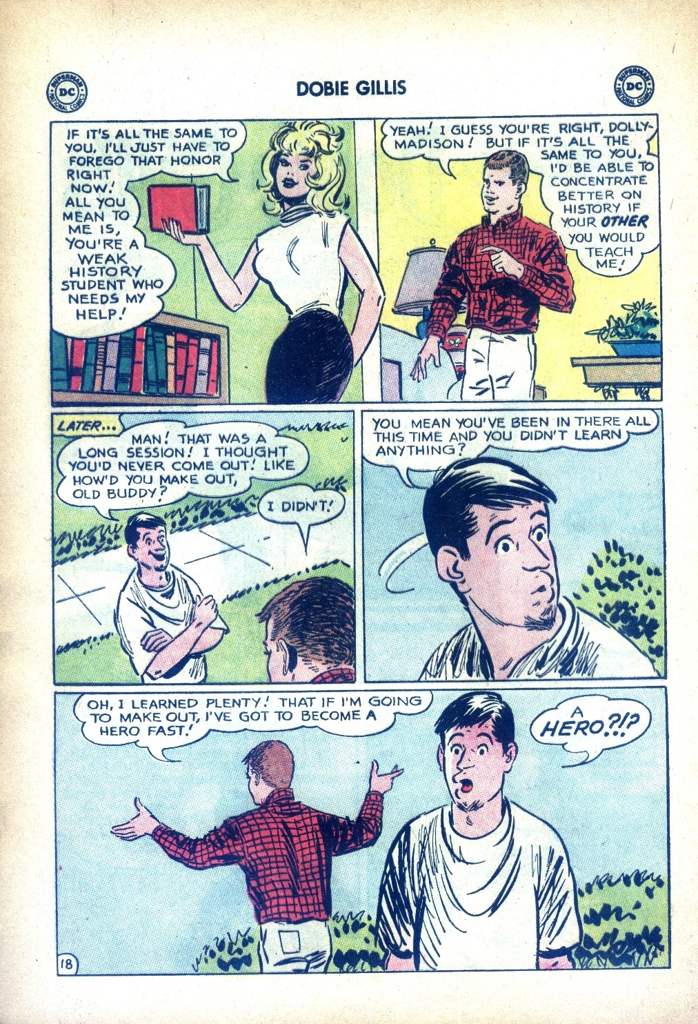 Read online Many Loves of Dobie Gillis comic -  Issue #17 - 24