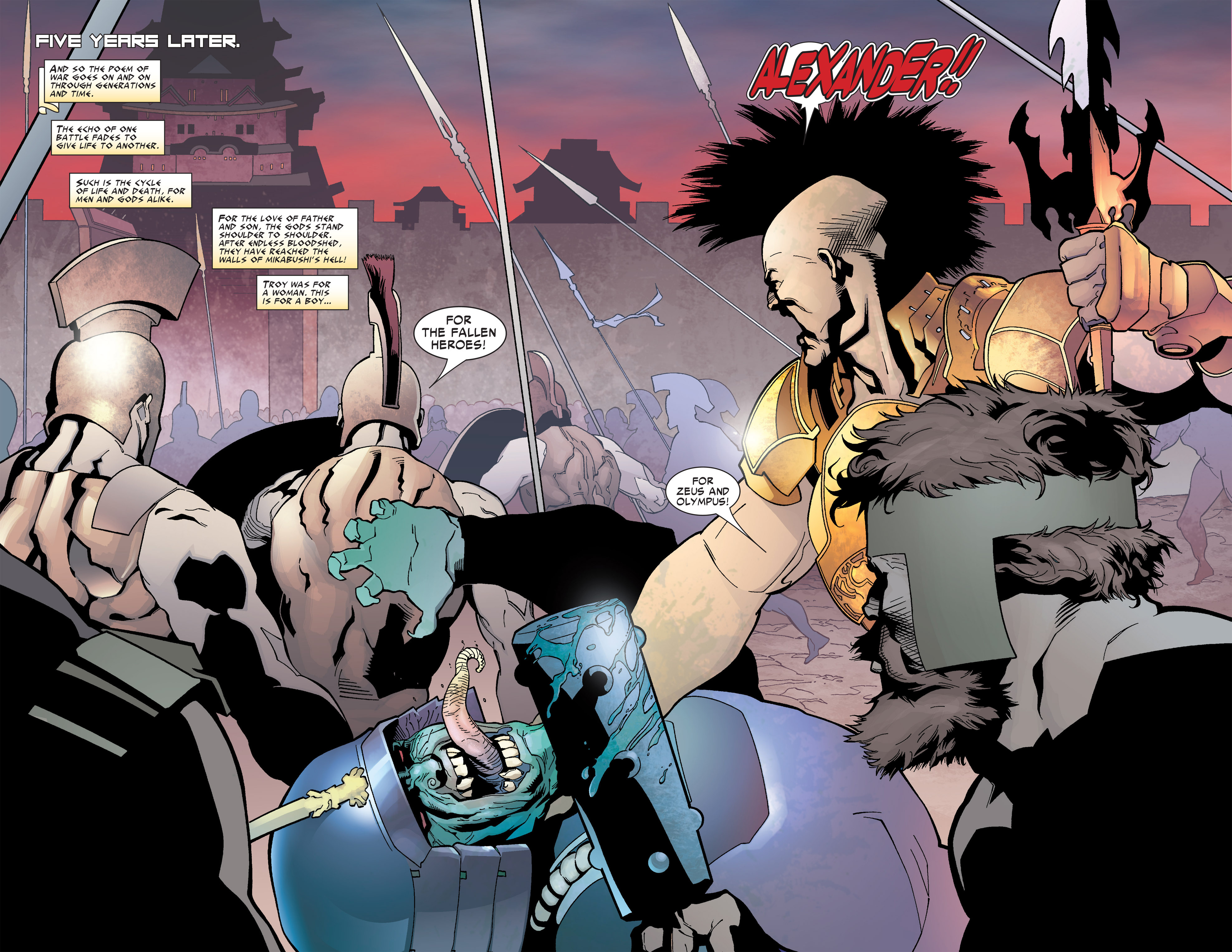 Read online Ares comic -  Issue #4 - 17